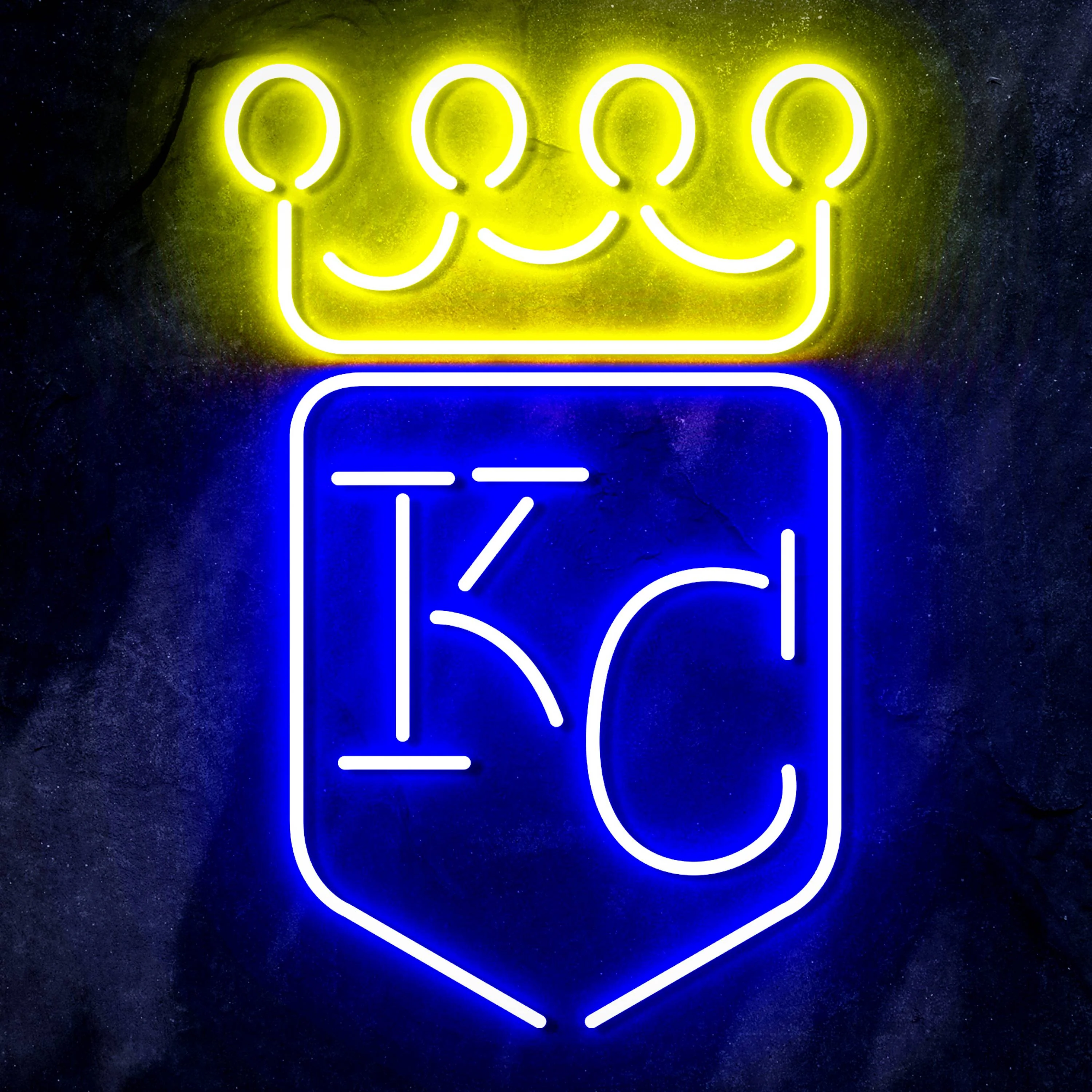 MLB Kansas City Royals Bar Neon Flex LED Sign