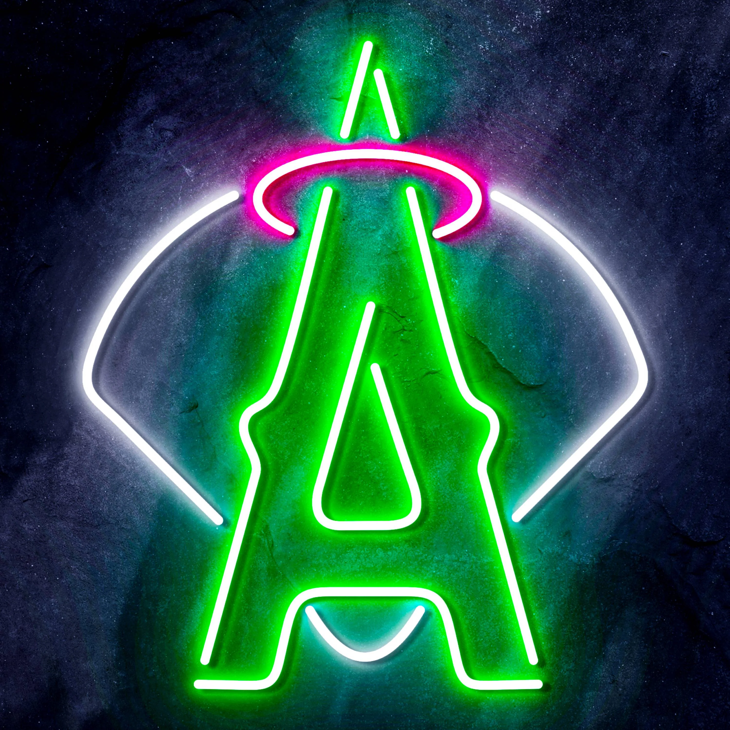 MLB Los Angeles Angels Bar Neon Flex LED Sign - Image 3