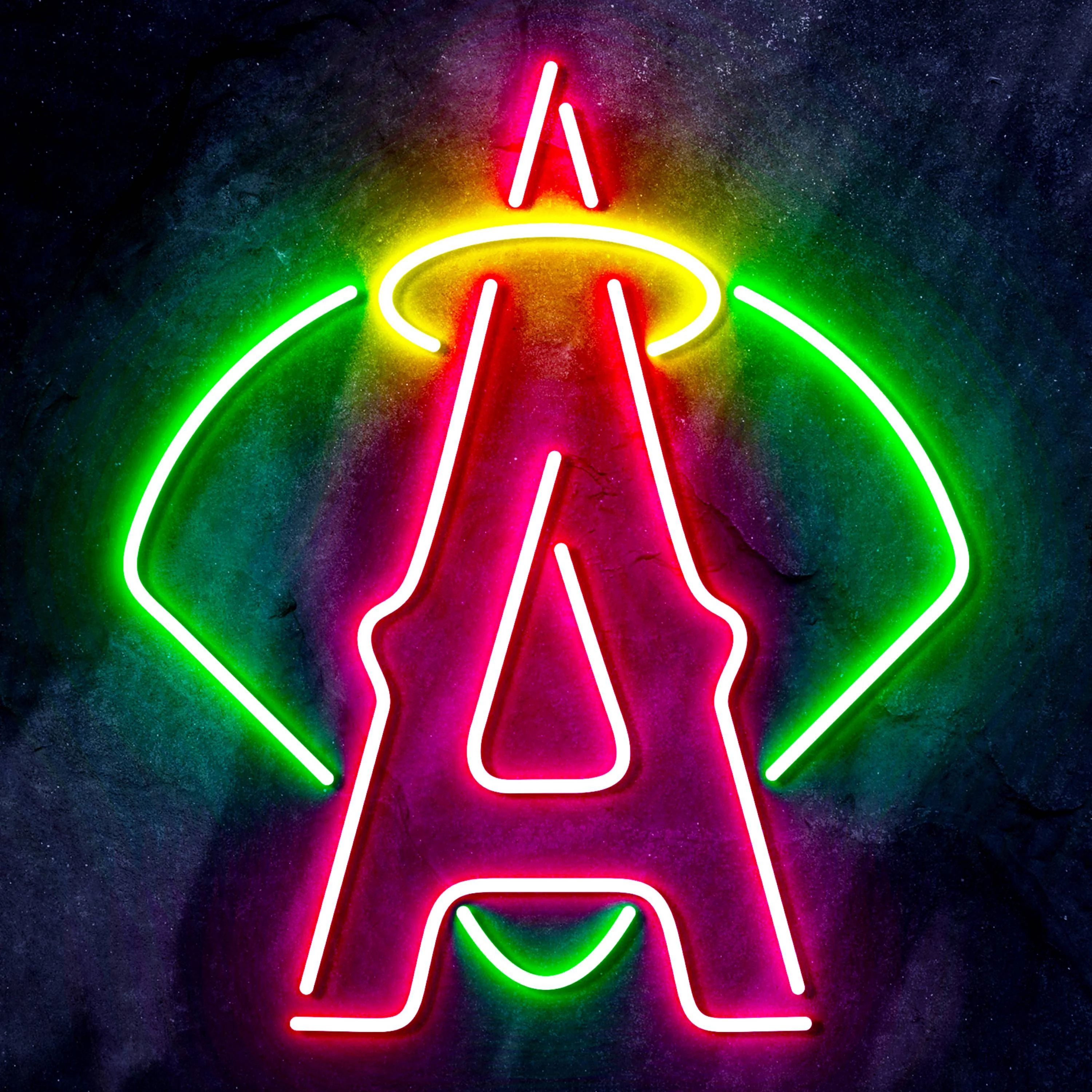 MLB Los Angeles Angels Bar Neon Flex LED Sign - Image 4