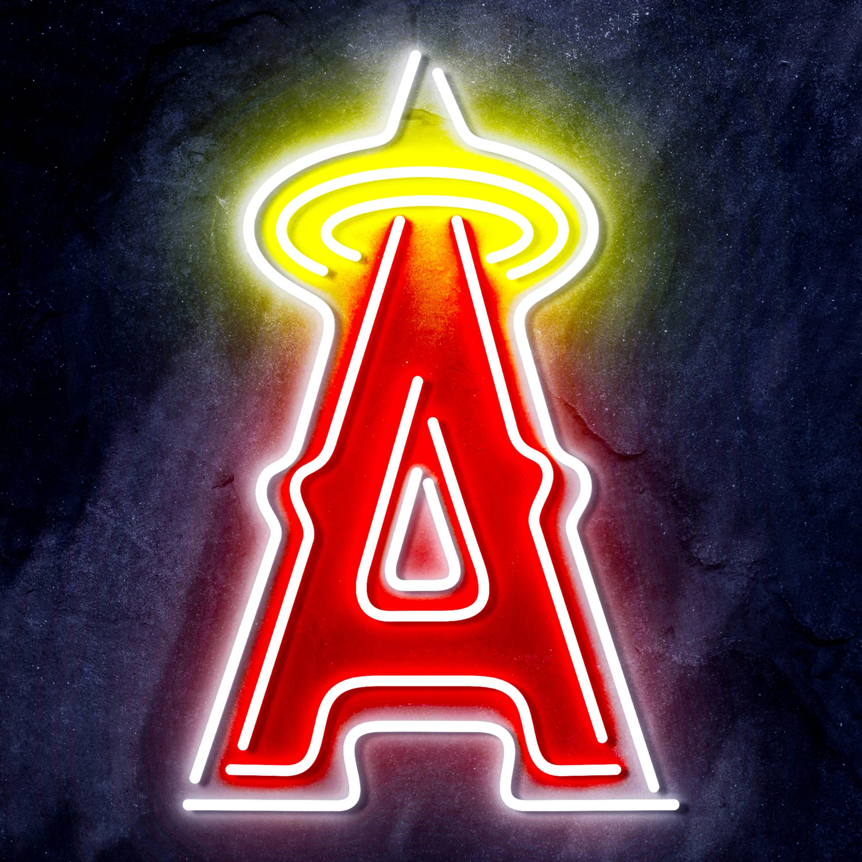 MLB Los Angeles Angels Bar Neon Flex LED Sign