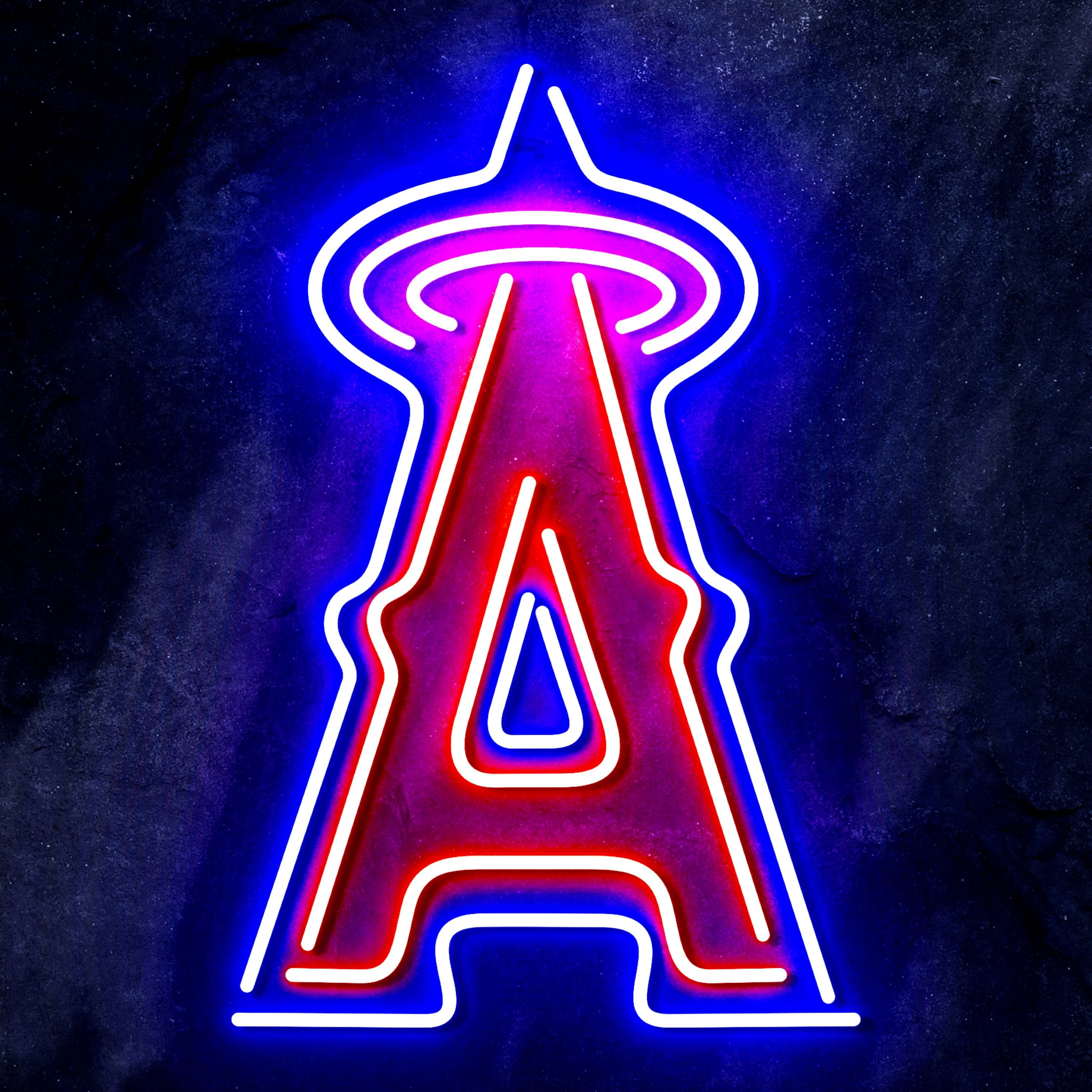 MLB Los Angeles Angels Bar Neon Flex LED Sign - Image 6