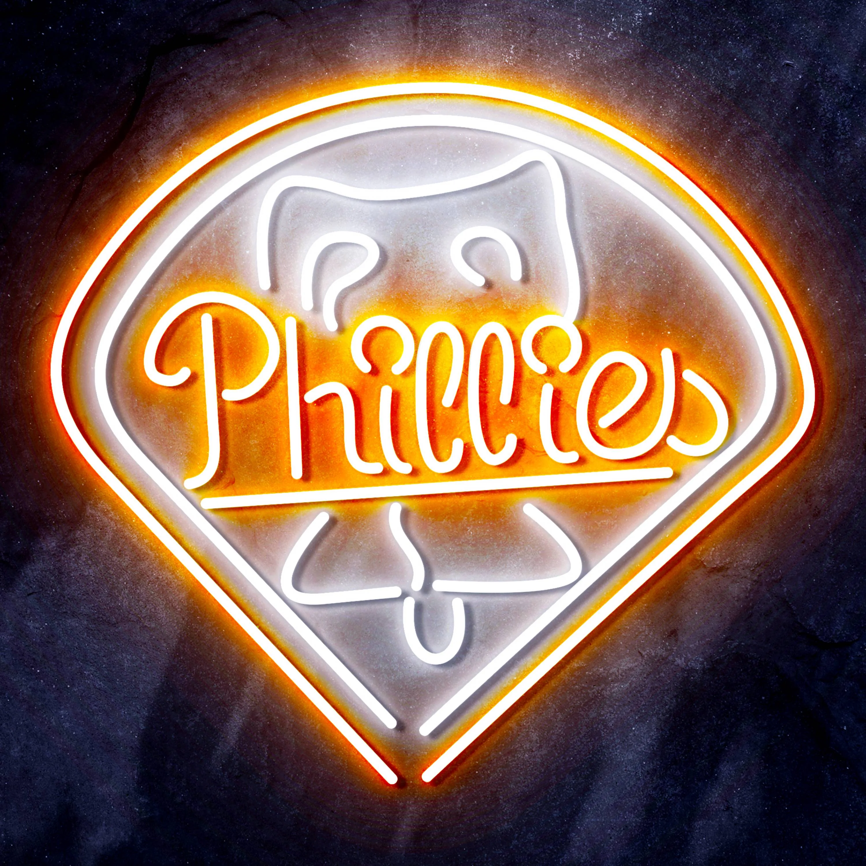 MLB Philadelphia Phillies Bar Neon Flex LED Sign - Image 11