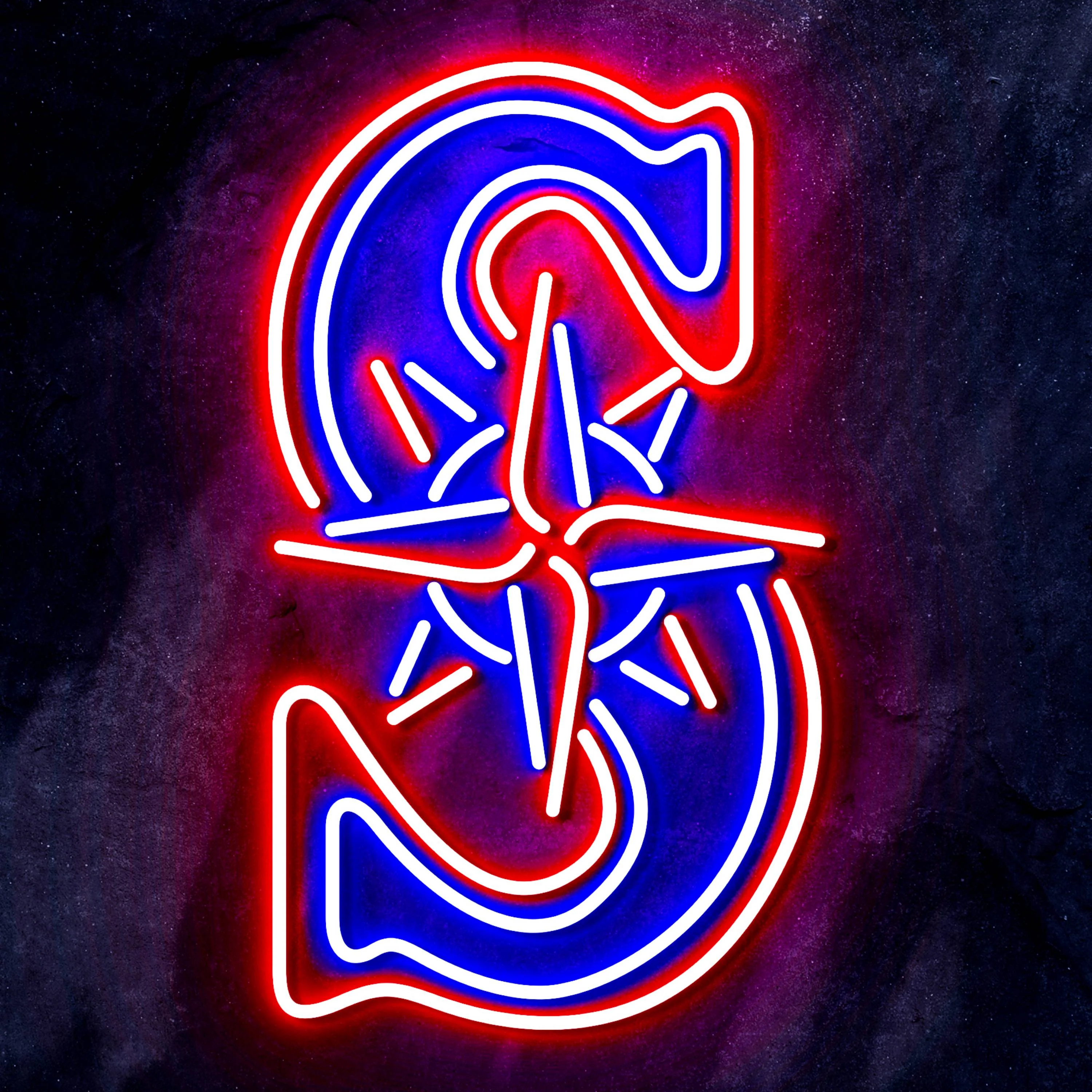 MLB Seattle Mariners Bar Neon Flex LED Sign - Image 3