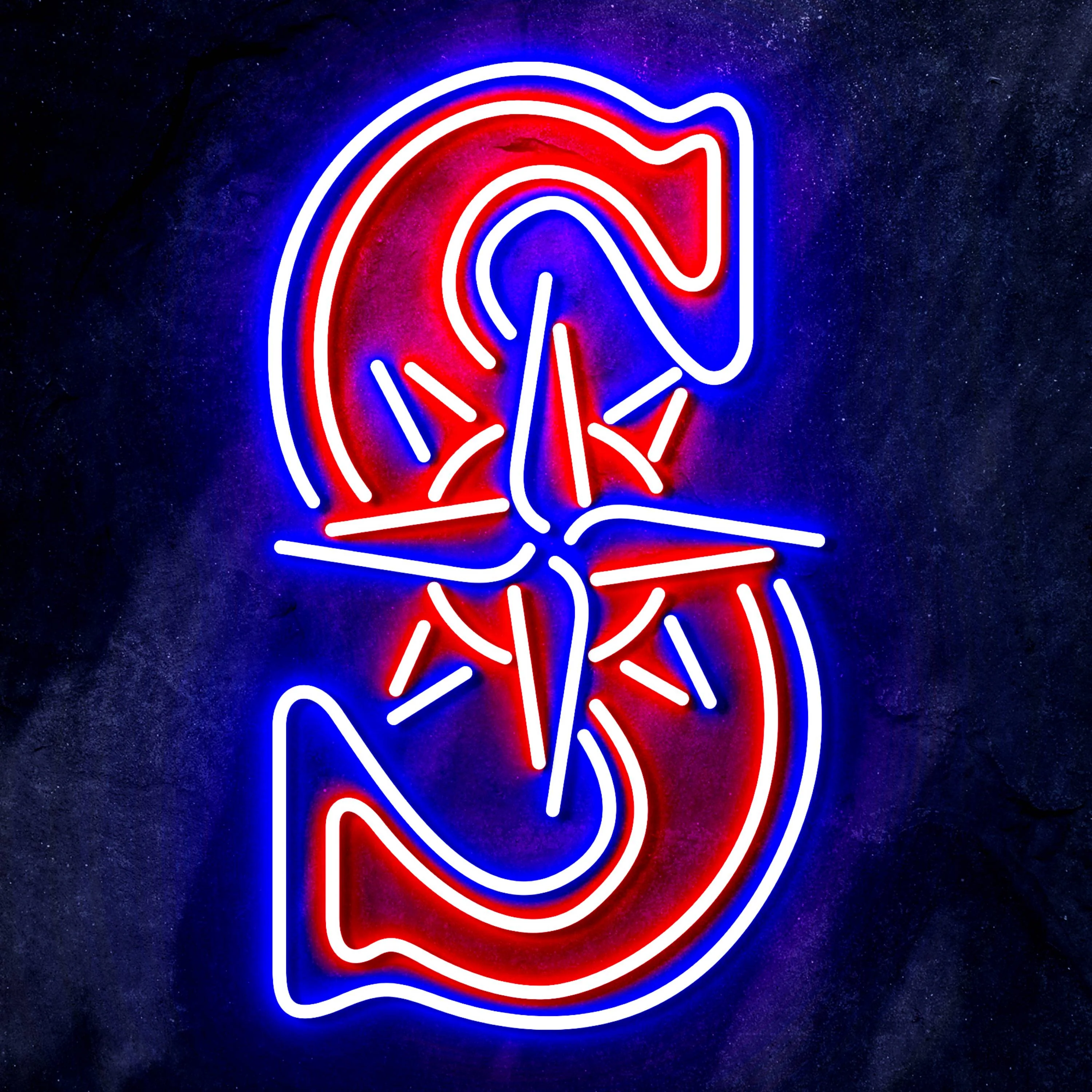 MLB Seattle Mariners Bar Neon Flex LED Sign - Image 4
