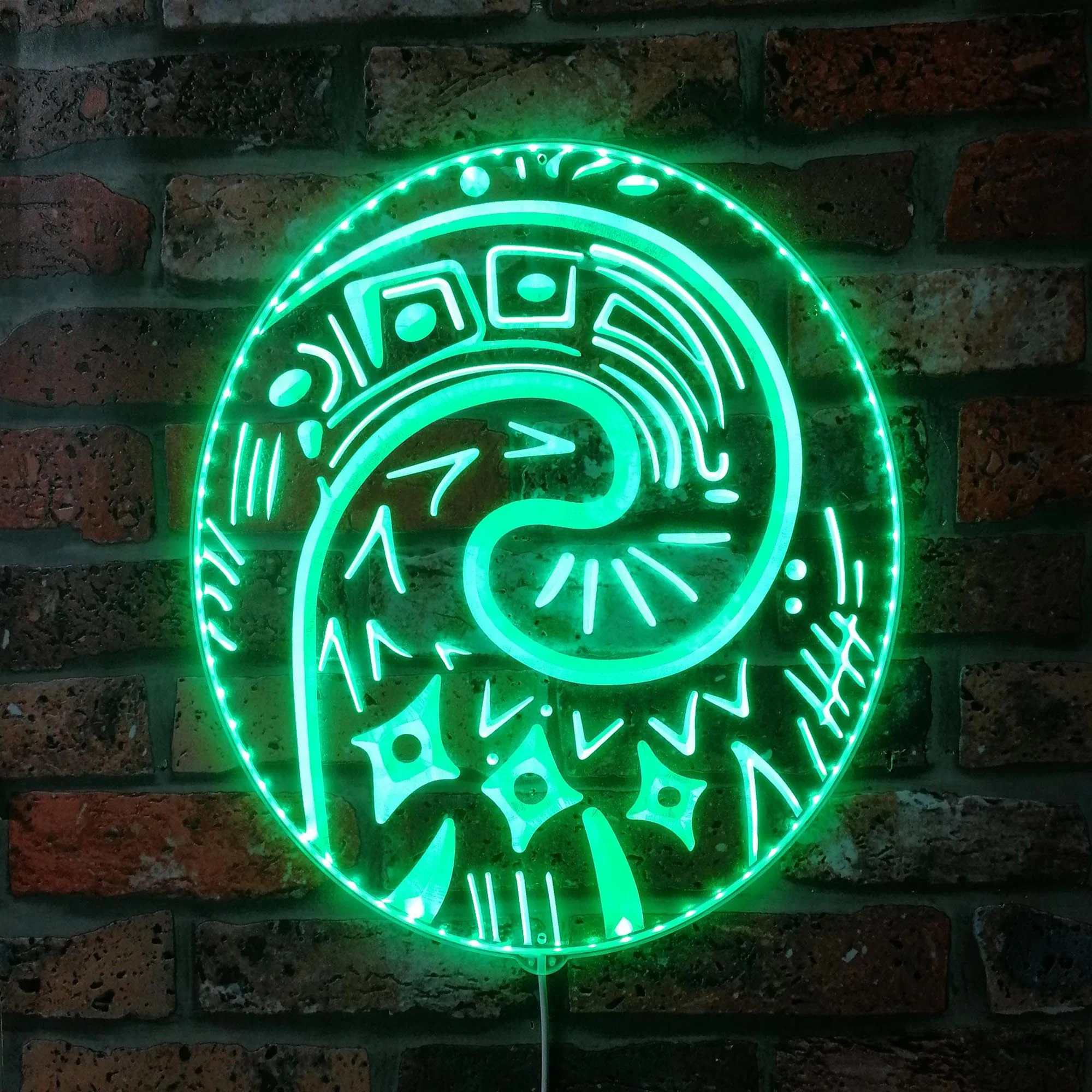 Moana Te Fiti Heart Neon LED Sign with Dynamic RGB Colors - Image 6