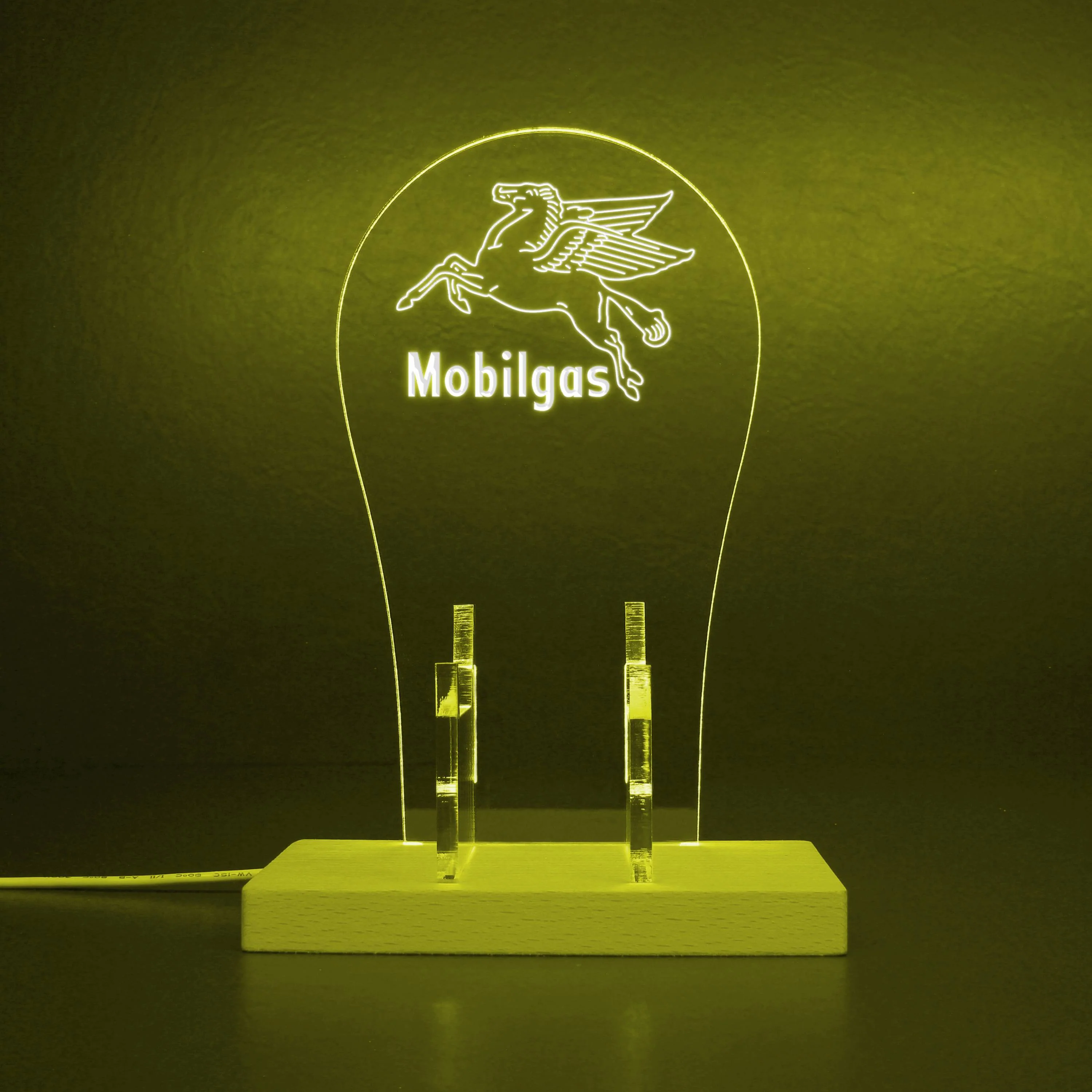 Mobil Gas Flying Horse LED Gaming Headset Controller Stand - Image 6