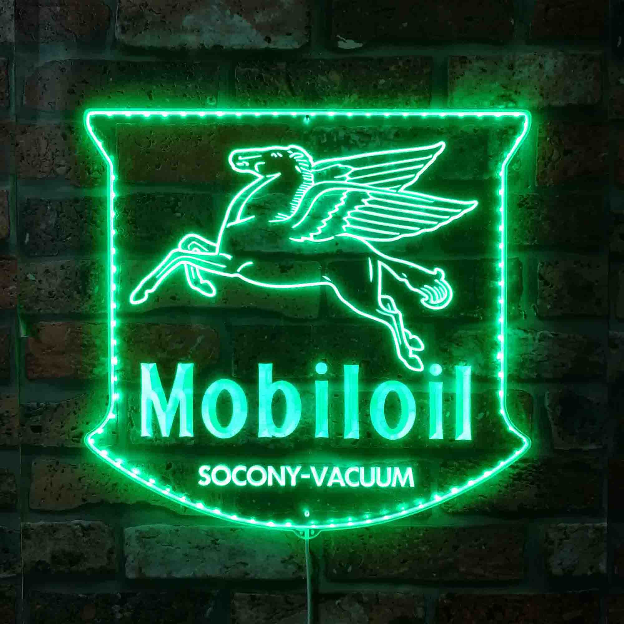 MOBILOIL Neon LED Sign with Dynamic RGB Colors - Image 6