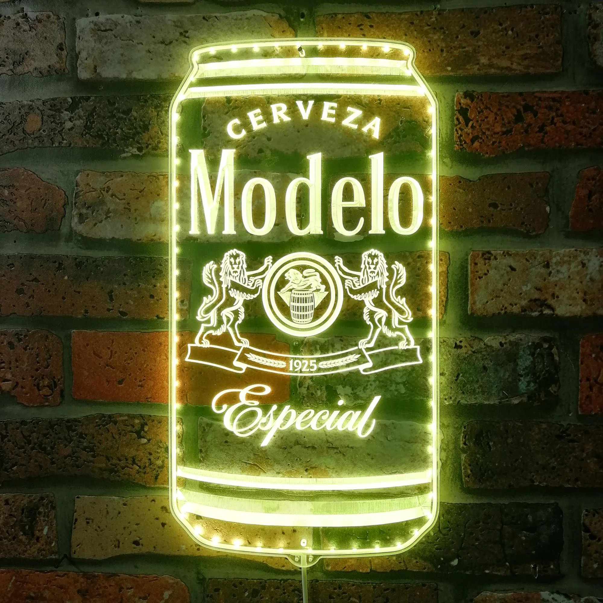 Modelo Cerveza Can Neon LED Sign with Dynamic RGB Colors - Image 7