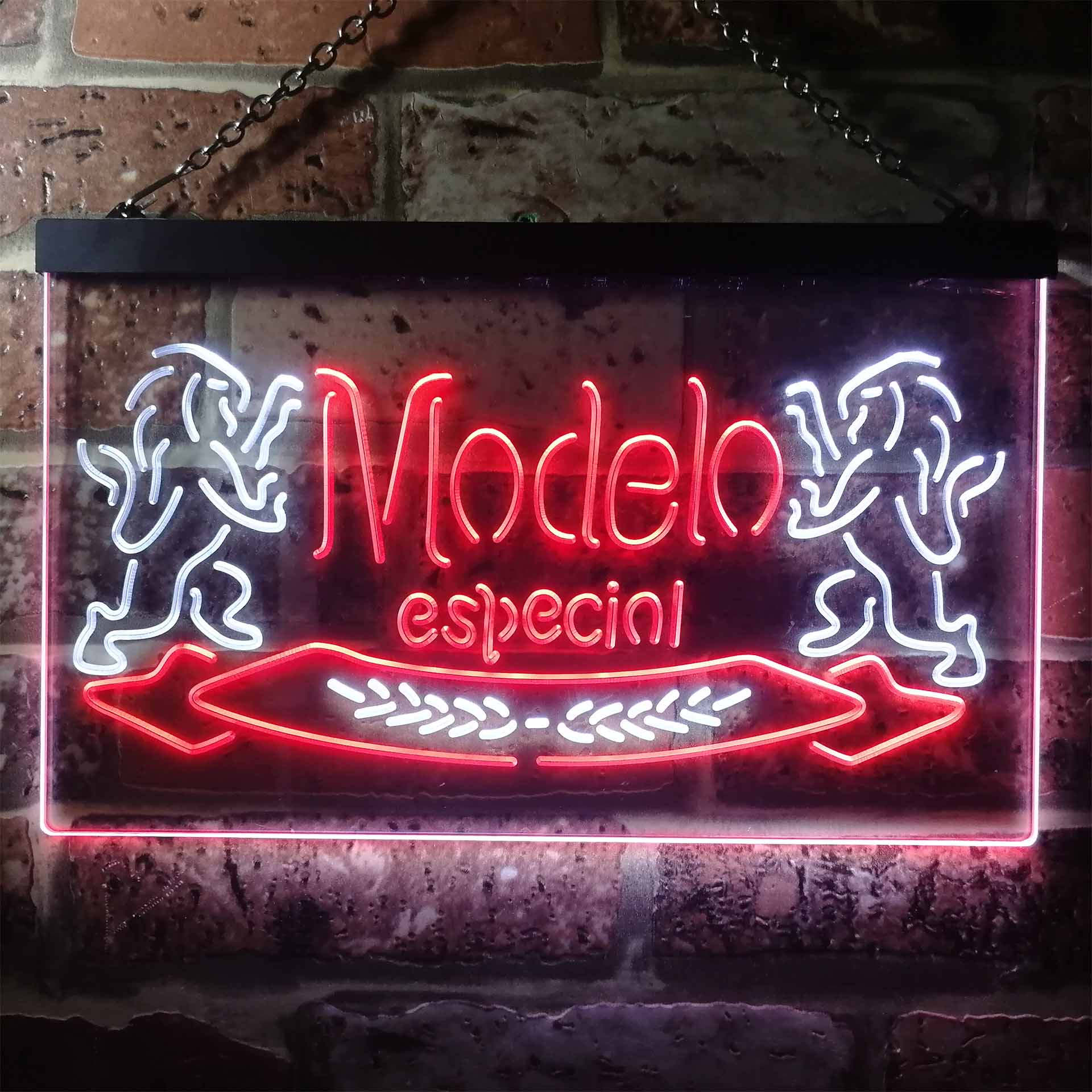 Modelo Especial Beer Home Bar Neon Light LED Sign - Image 5