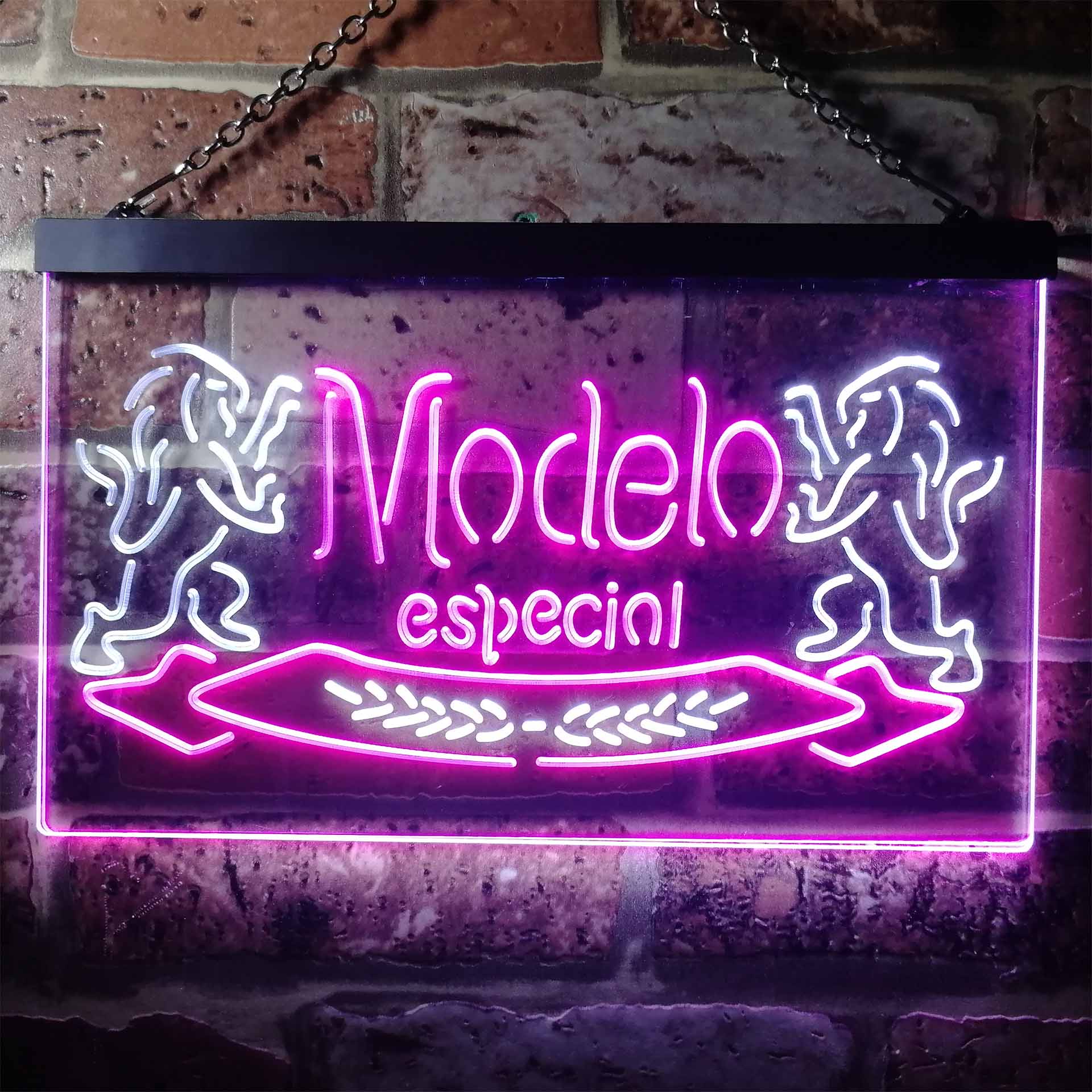 Modelo Especial Beer Home Bar Neon Light LED Sign - Image 8