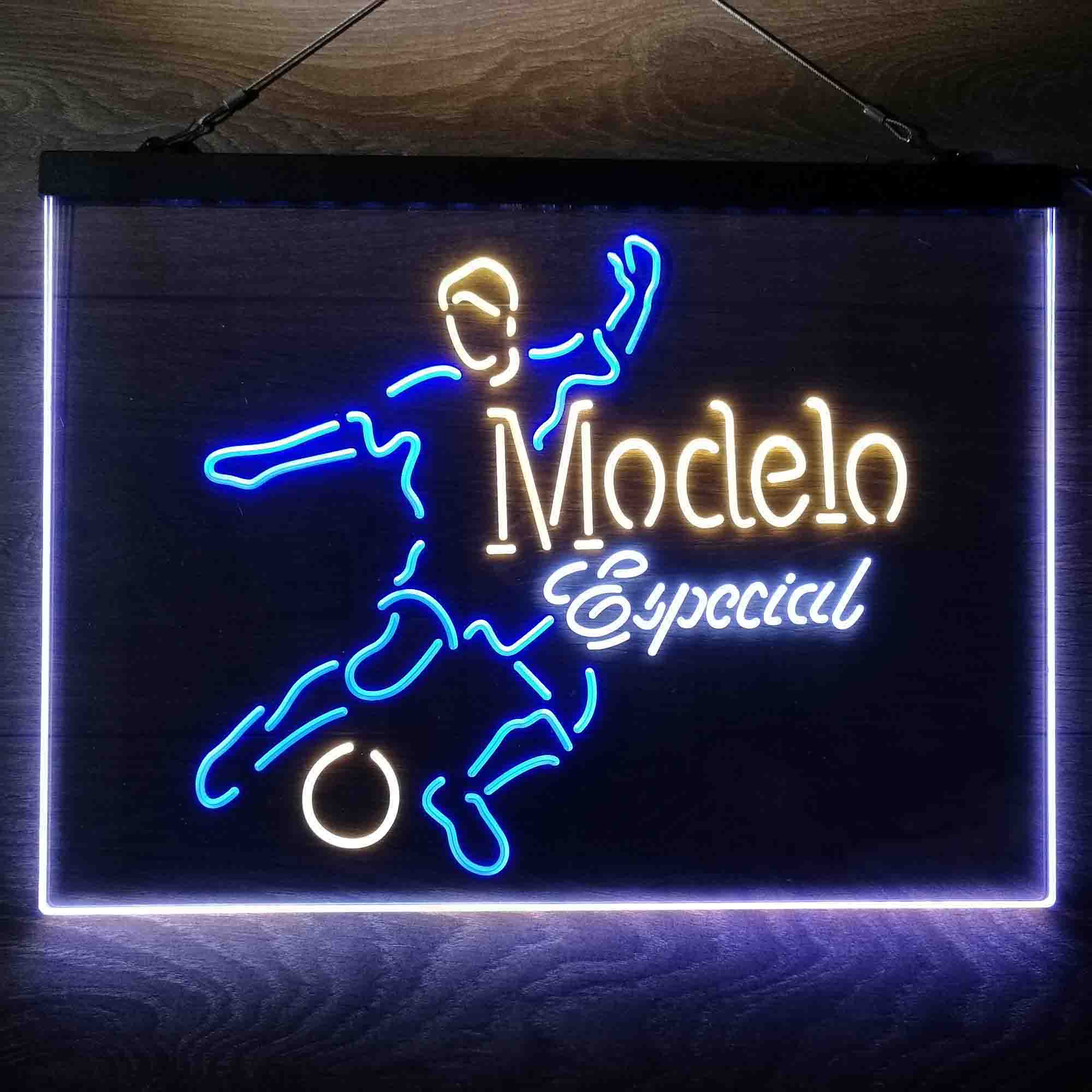 Modelo Especial Football Bar  Neon 3-Color LED Sign - Image 2