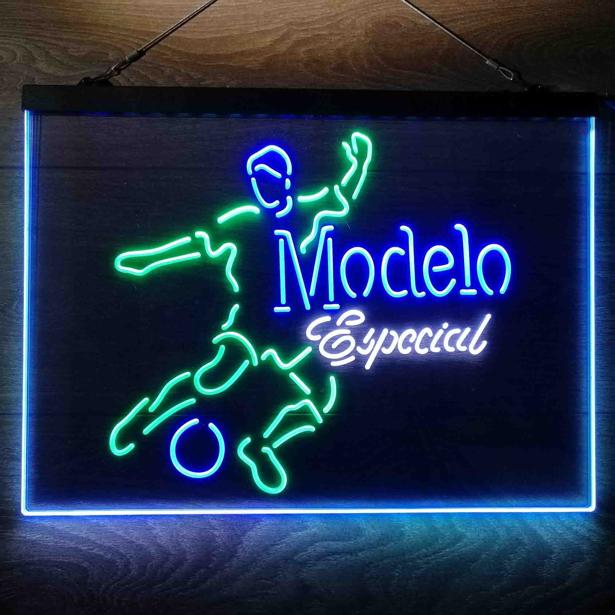 Modelo Especial Football Bar  Neon 3-Color LED Sign - Image 4