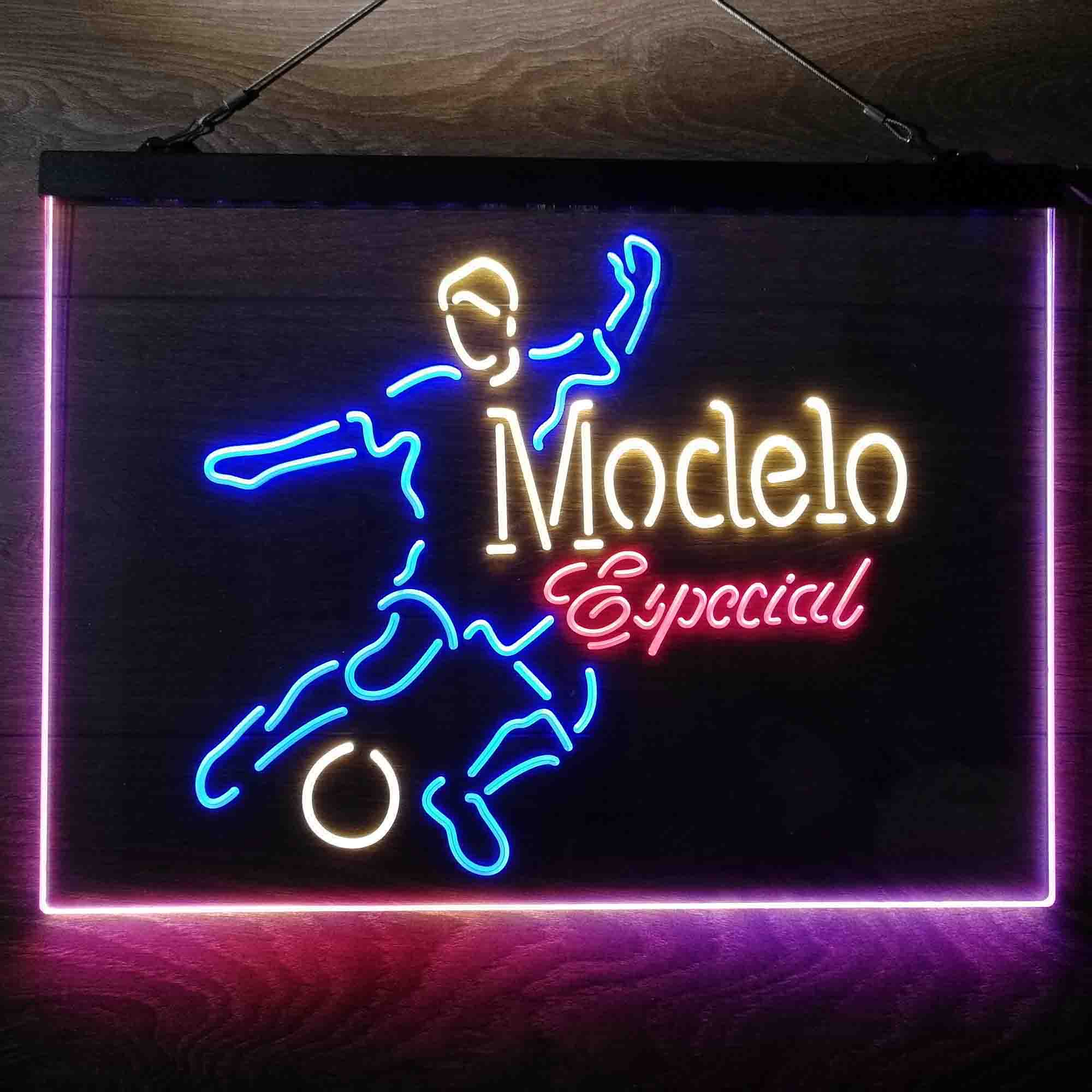 Modelo Especial Football Bar  Neon 3-Color LED Sign - Image 9