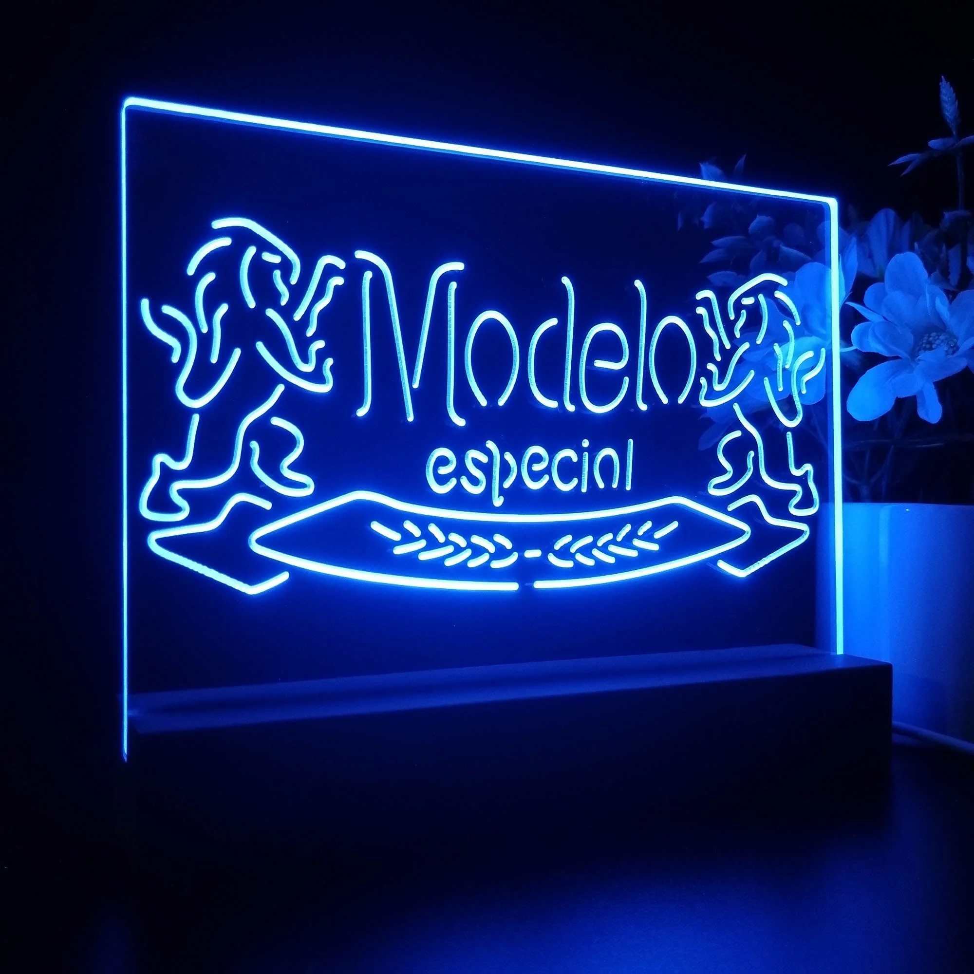 Modelos Especials Beers Lions Neon Sign Pub Bar Lamp - Image 6