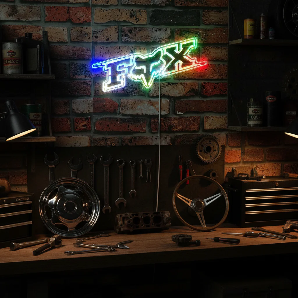 Monster Jam Truck Neon LED Sign with Dynamic RGB Colors - Image 11