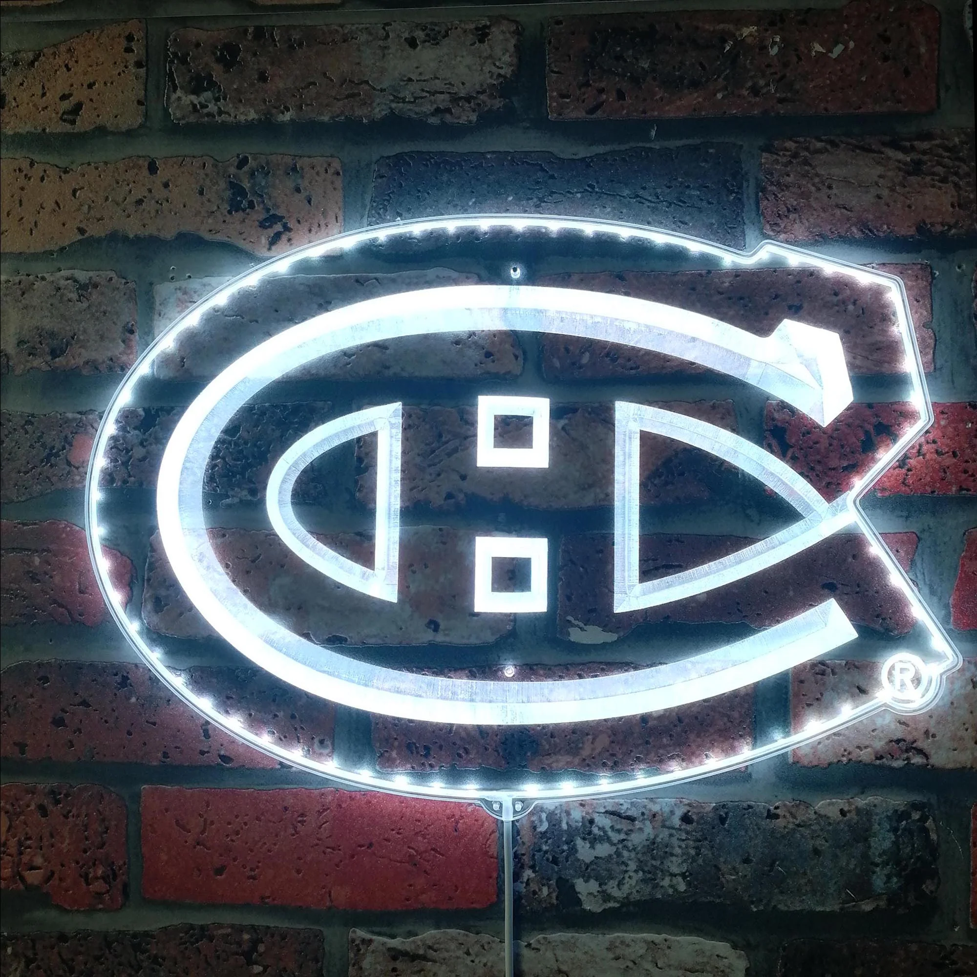 Montreal Canadiens Neon LED Sign with Dynamic RGB Colors - Image 5