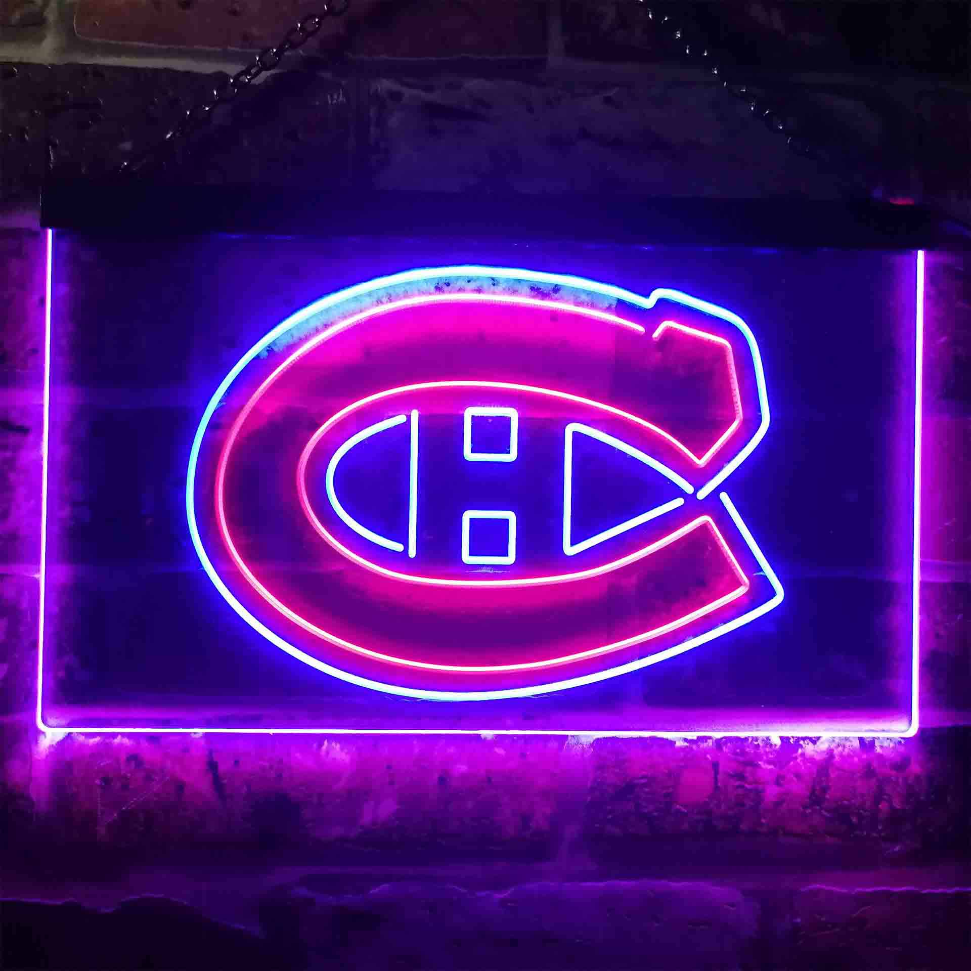 Montreal Canadiens Neon-Like LED Sign - Image 2