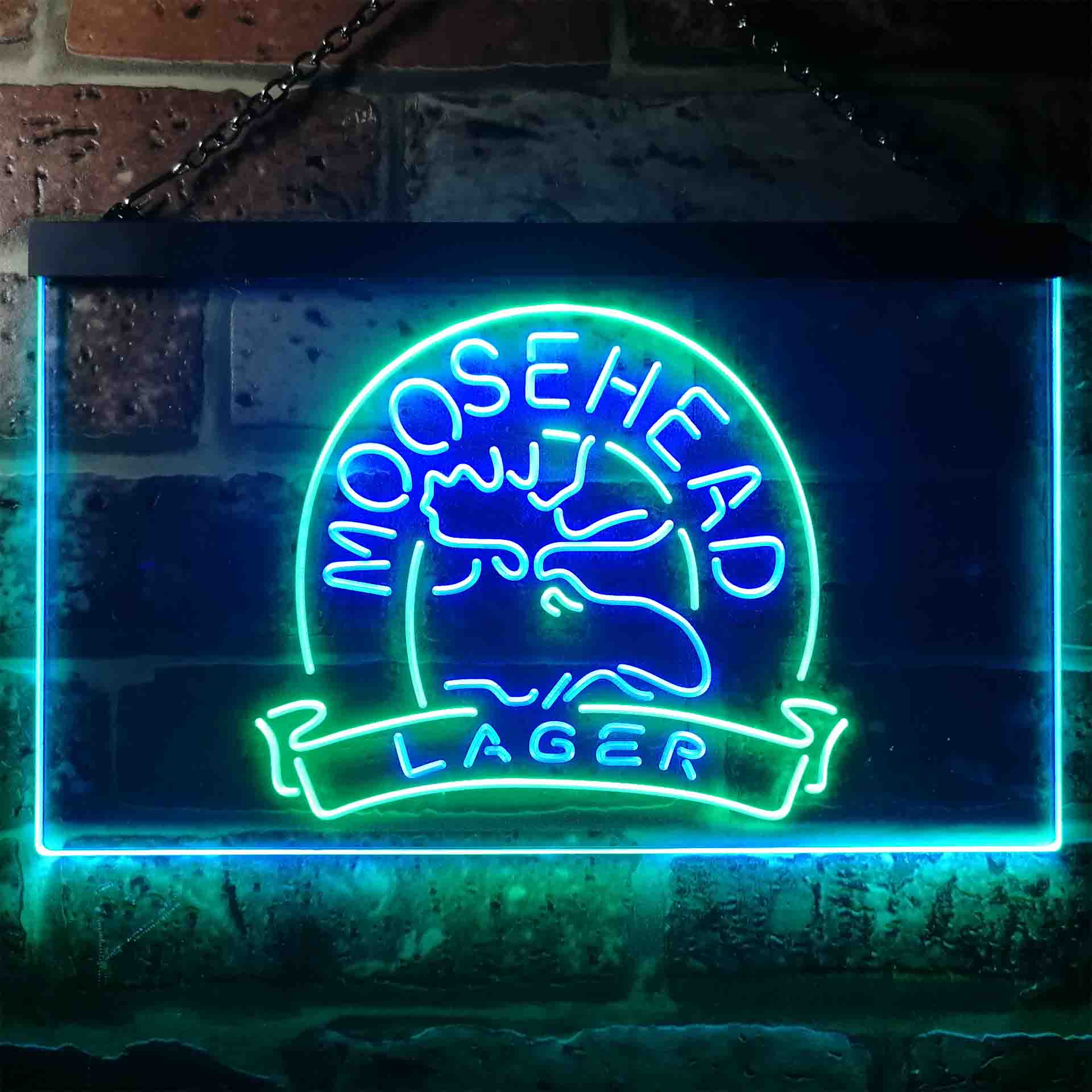 Moosehead Lager Beer Home Bar Neon Light LED Sign - Image 12