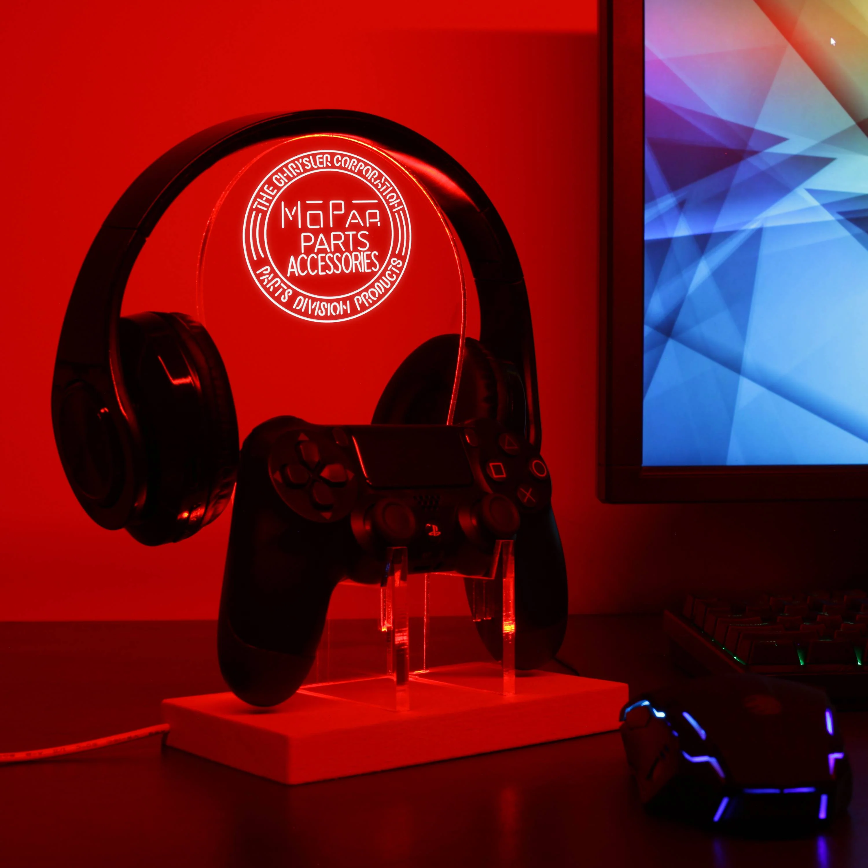 Mopar LED Gaming Headset Controller Stand - Image 4