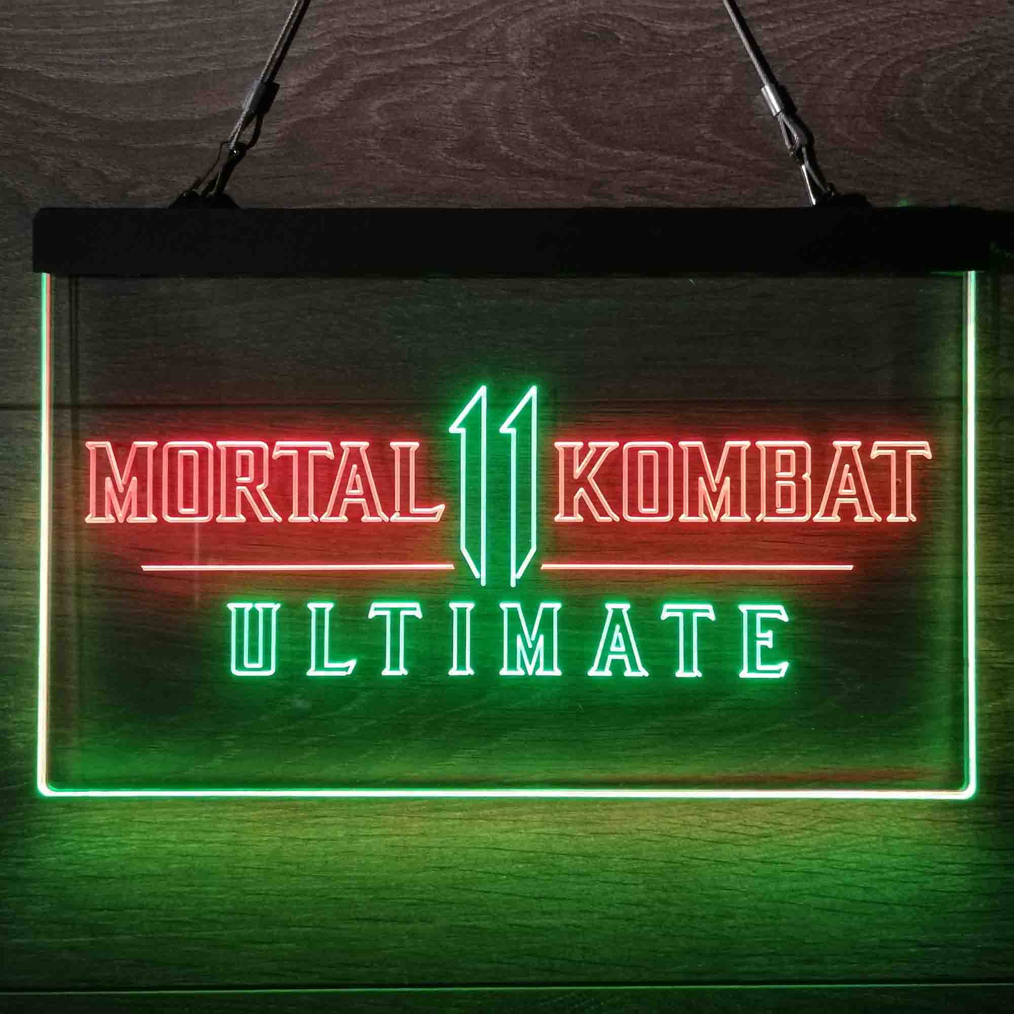 Mortal Kombat 11 Game Room Neon-Like LED Sign