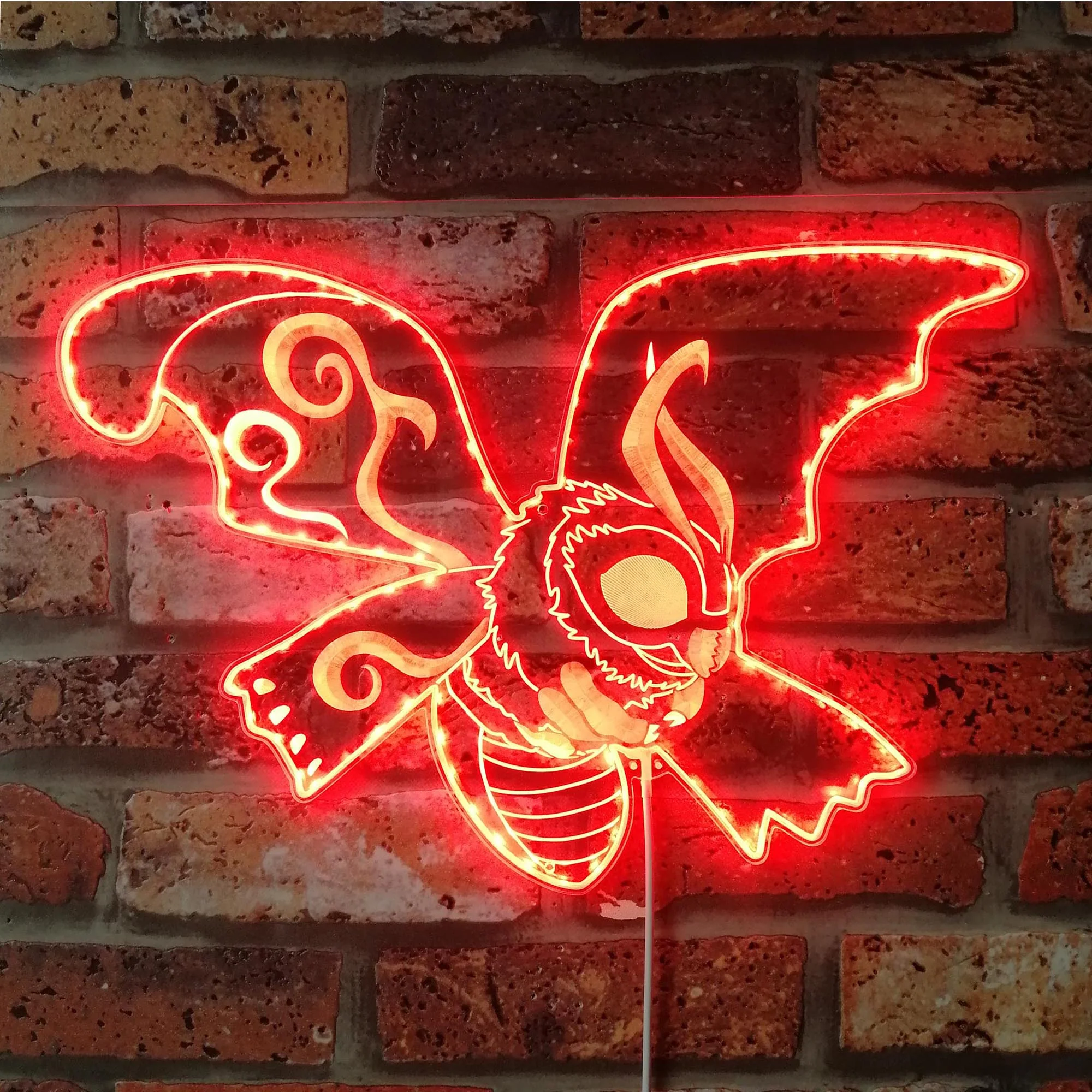 Mothra Godzilla Neon LED Sign with Dynamic RGB Colors - Image 3