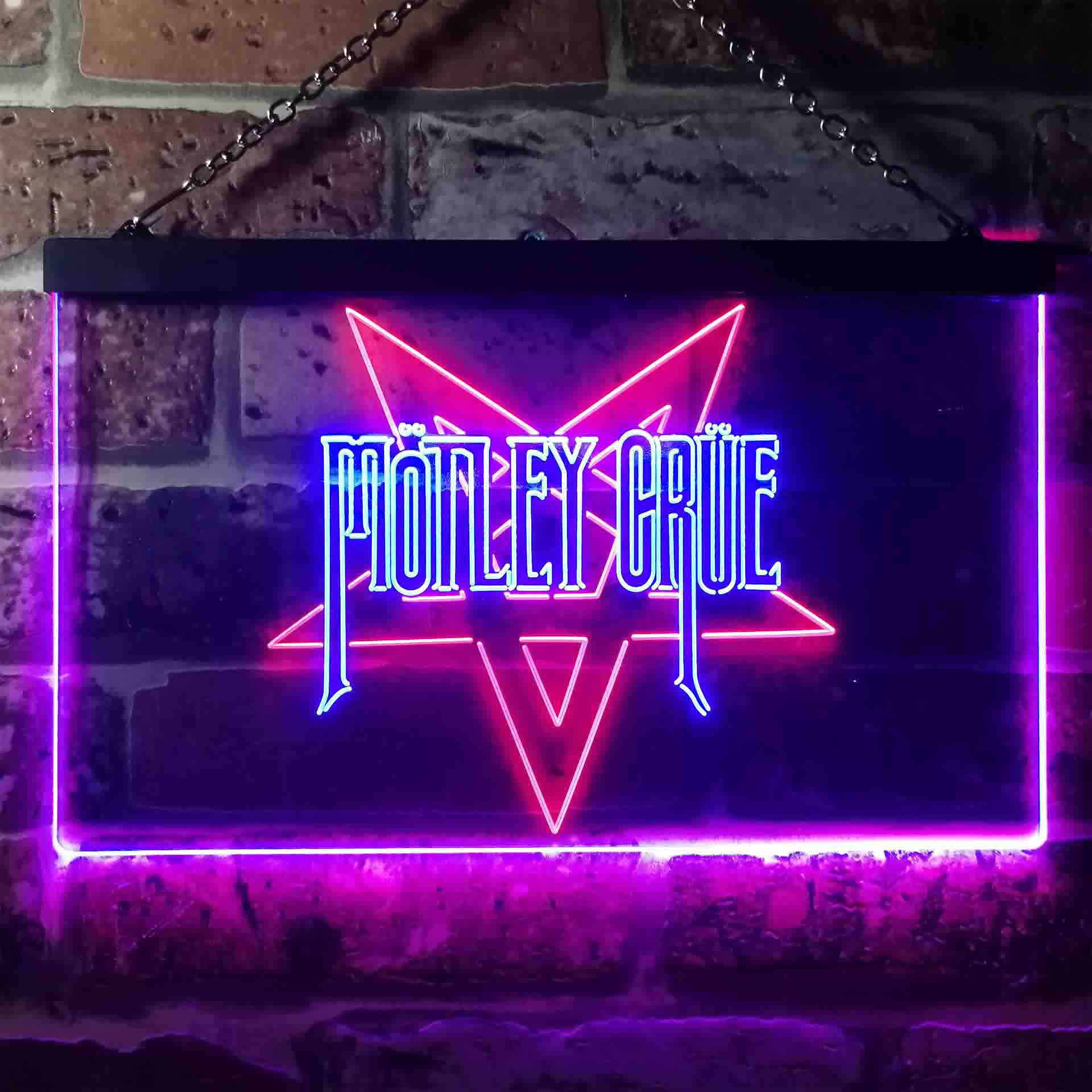 Motley Crue Star LED Neon Sign - Image 2