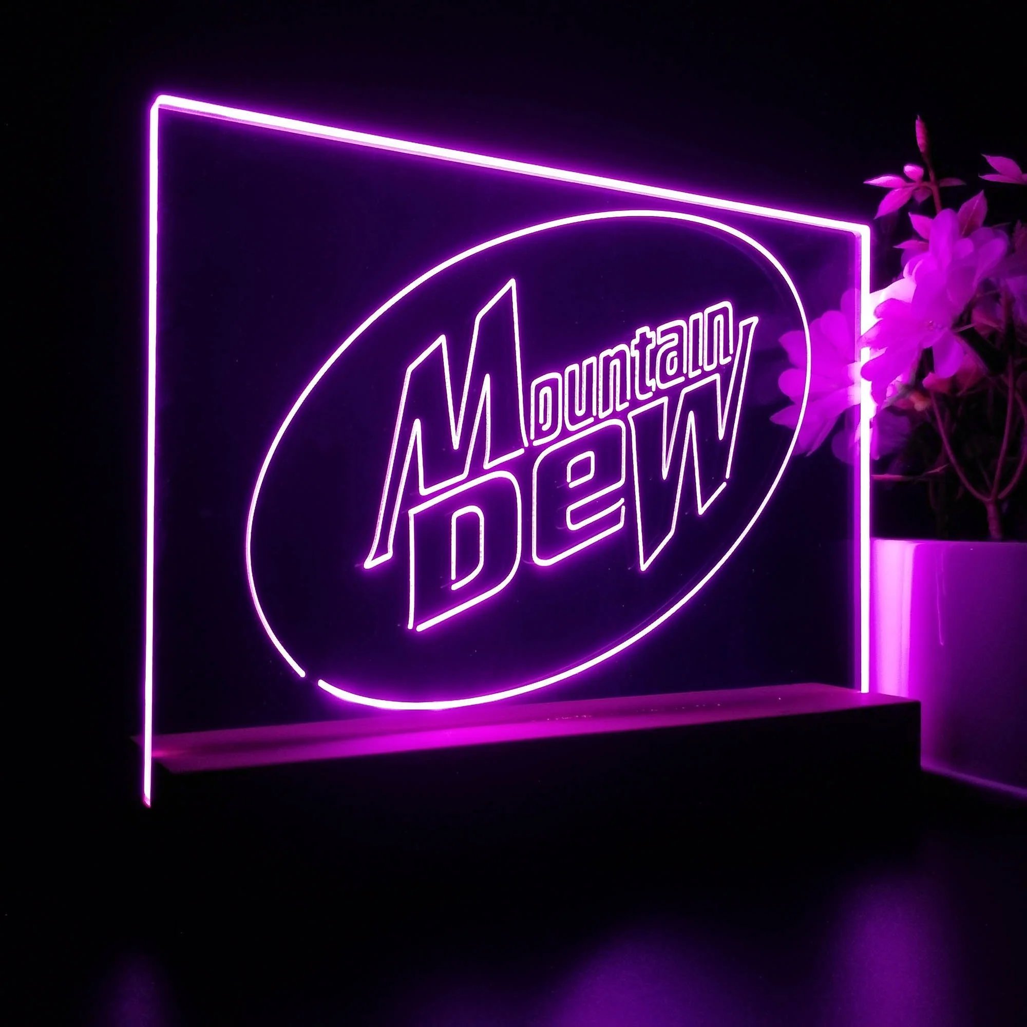 Mountain Dew Classic Neon Sign Pub Bar Lamp - Image 6