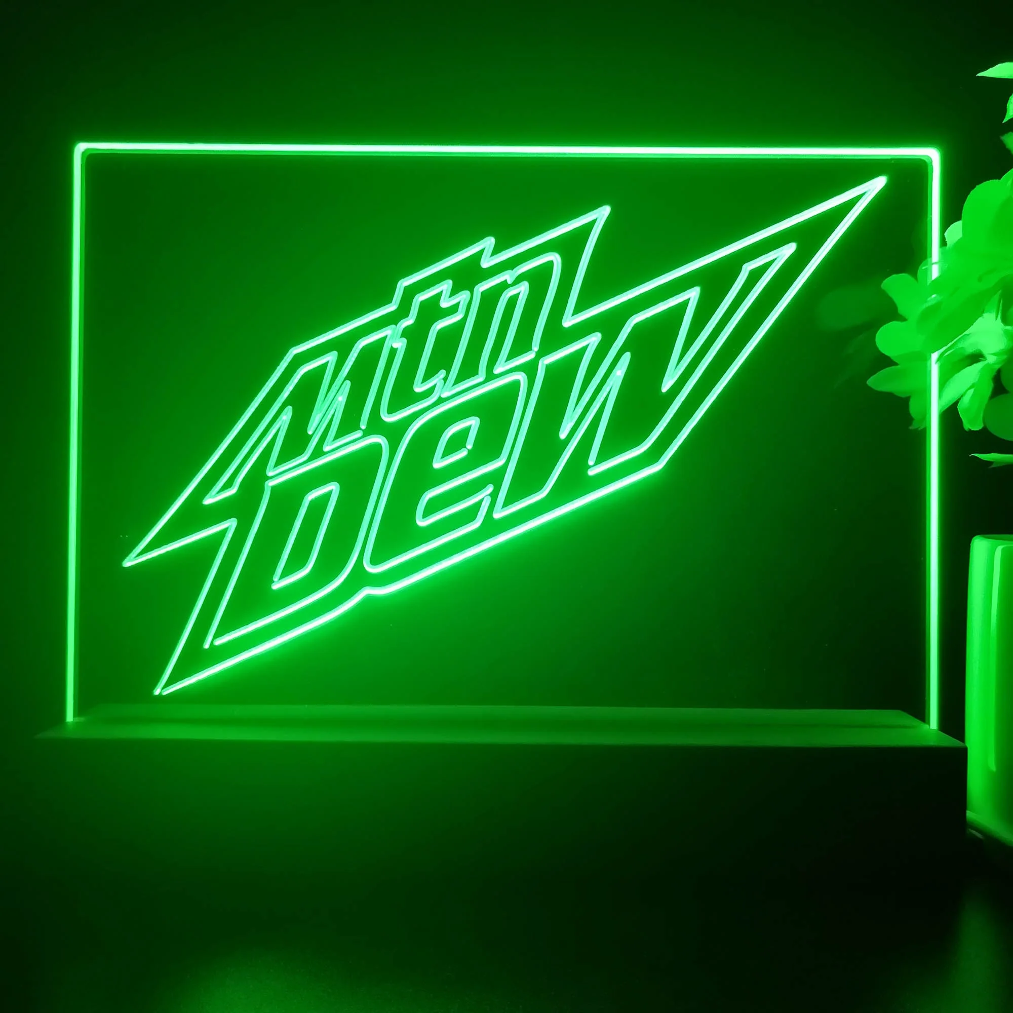 Mountain Dew Mtn Drink Neon Sign Pub Bar Lamp - Image 4