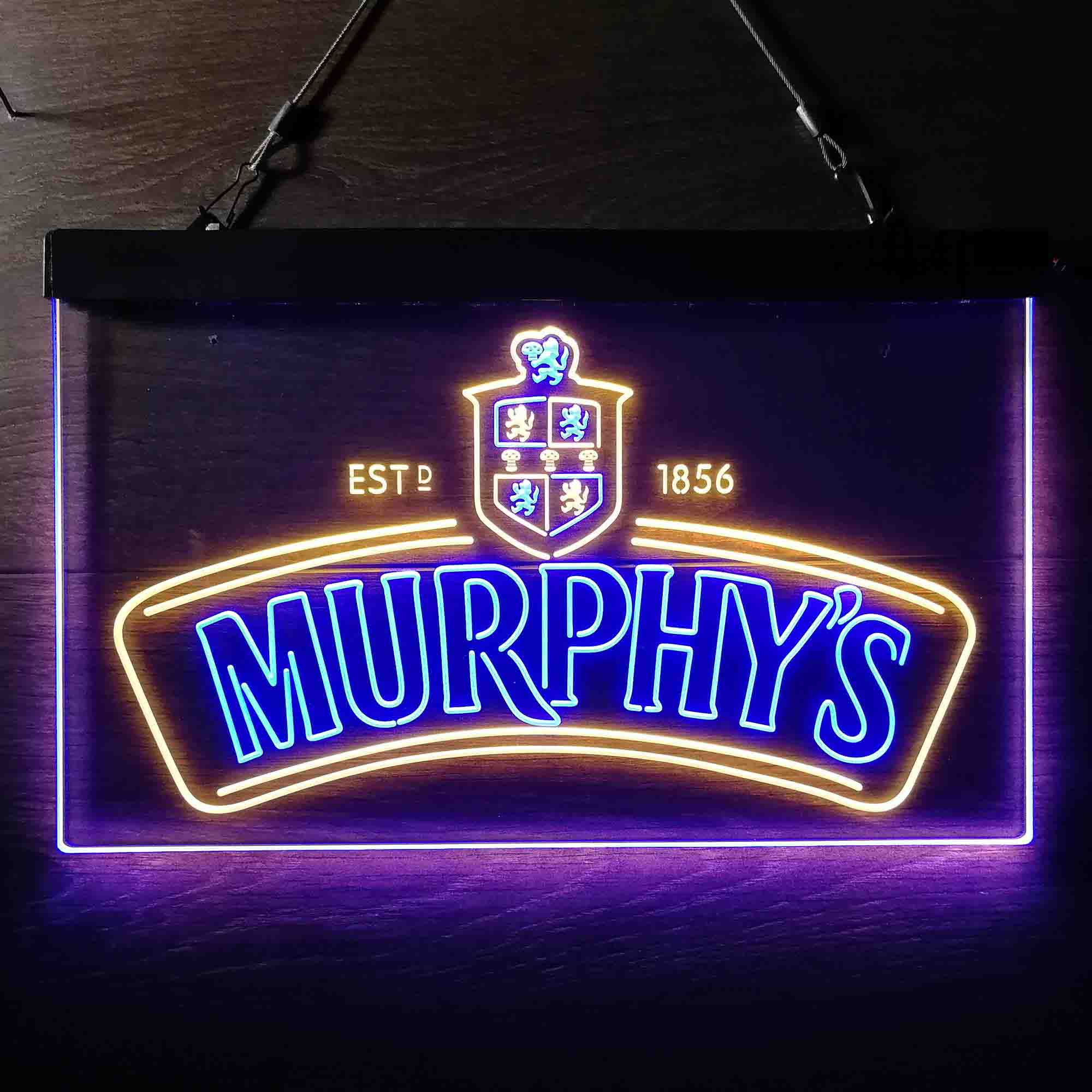 Murphy's Beer Est 1856 Home Bar Neon Light LED Sign - Image 12