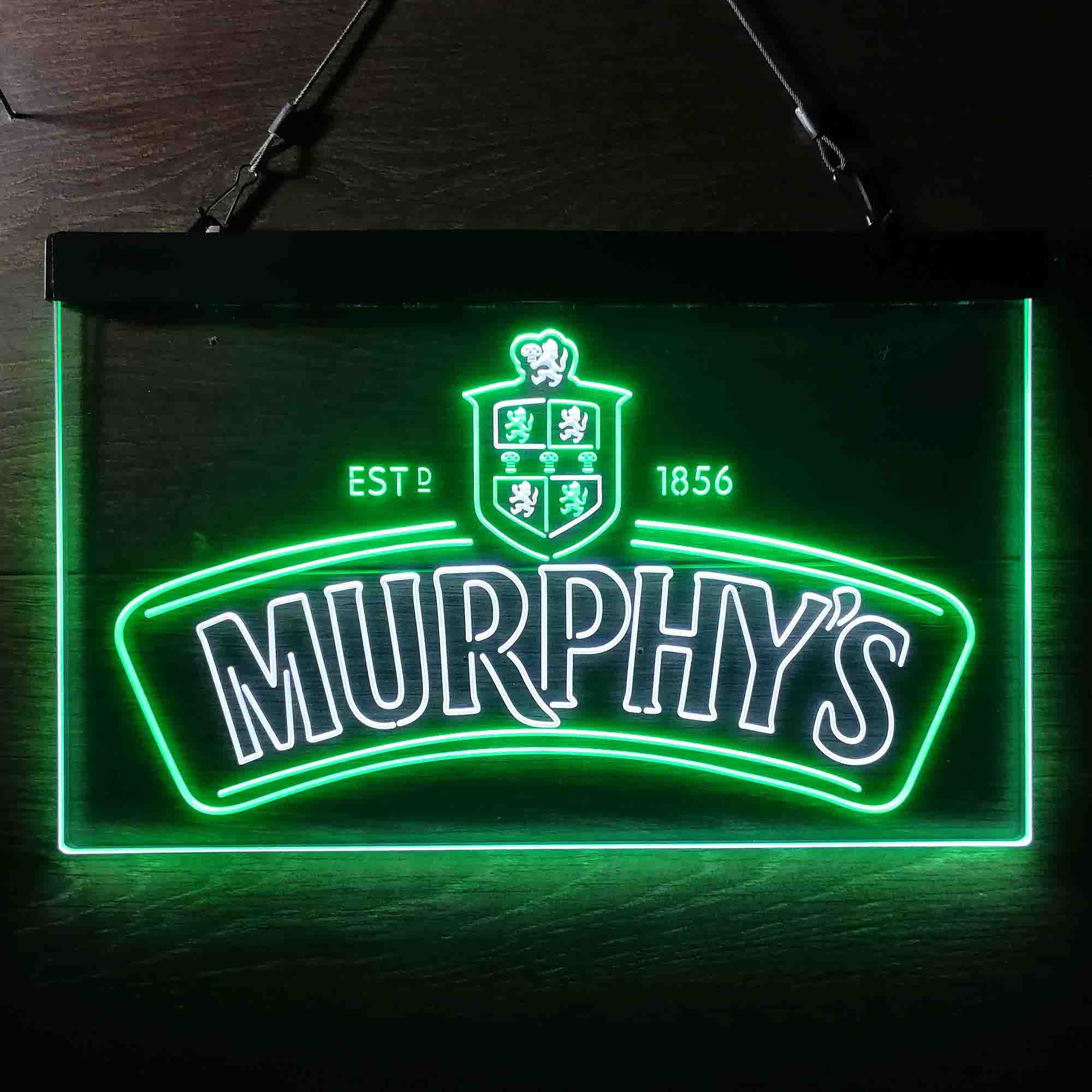 Murphy's Beer Est 1856 Home Bar Neon Light LED Sign - Image 9