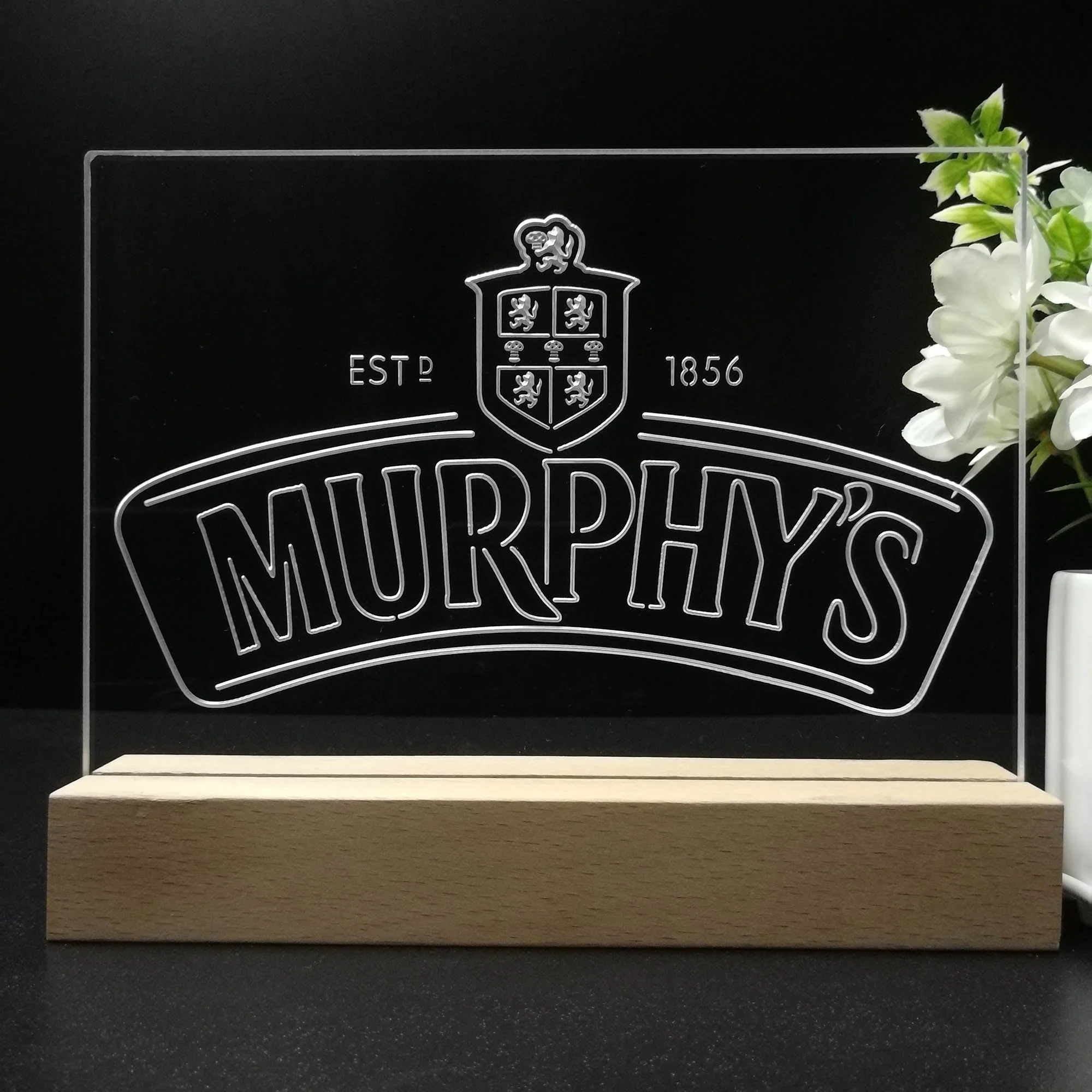 Murphy's Beer Est 1856 Neon Sign Pub Bar Decor Lamp - Image 8