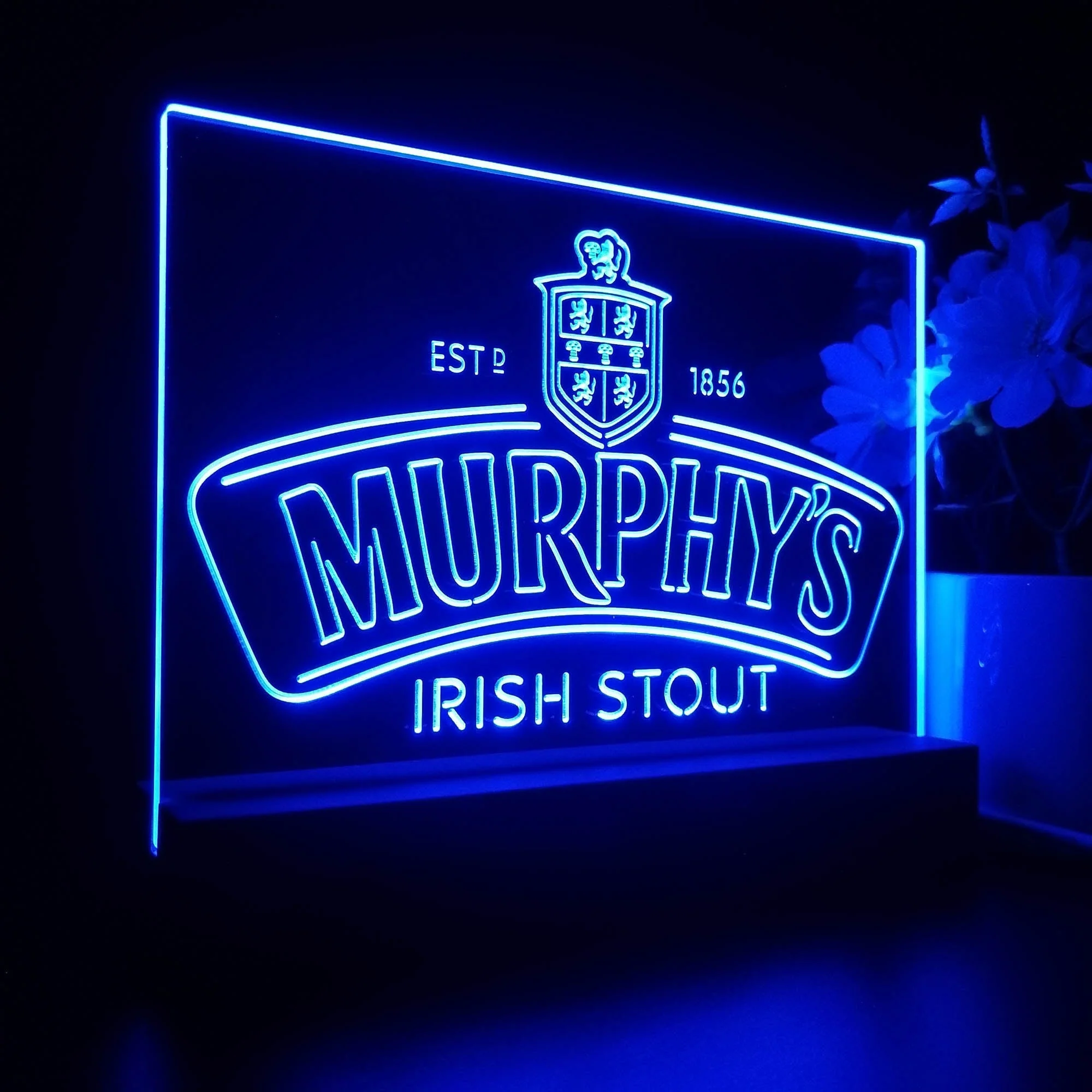 Murphy's Irish Stout Est 1856 Neon Sign Pub Bar Lamp - Image 5
