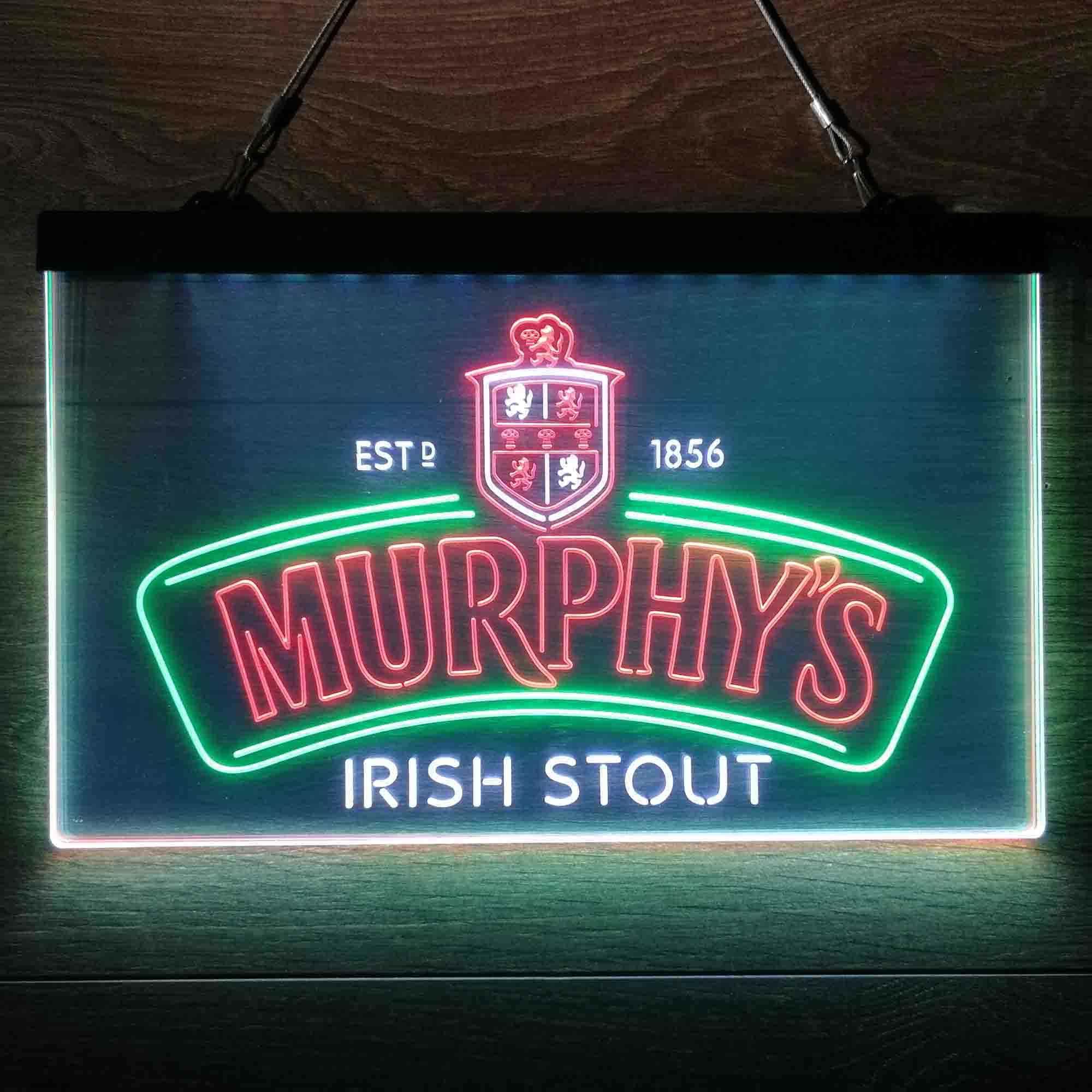 Murphy's Irish Stout  Neon 3-Color LED Sign