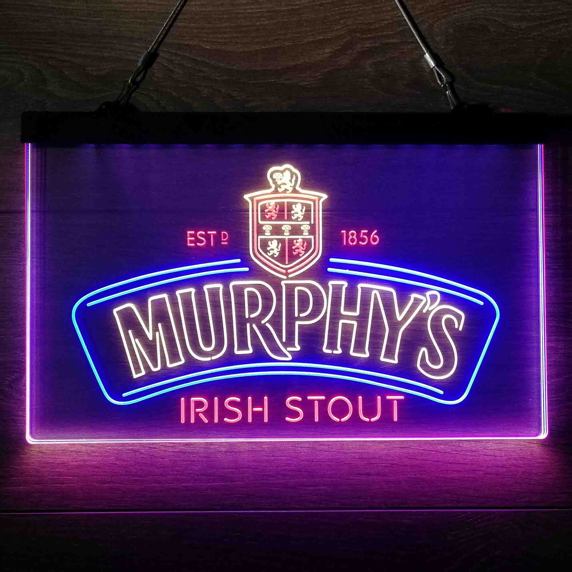 Murphy's Irish Stout  Neon 3-Color LED Sign - Image 11