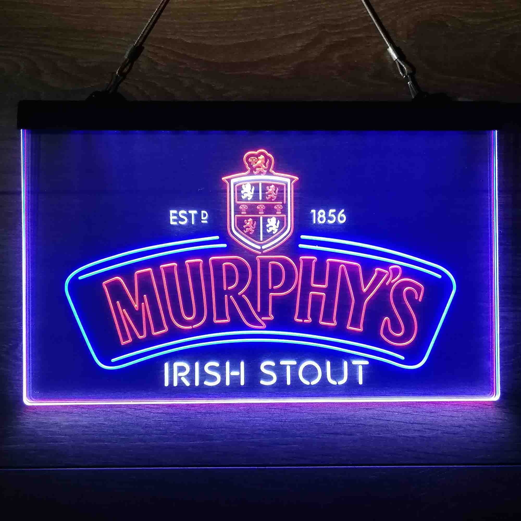 Murphy's Irish Stout  Neon 3-Color LED Sign - Image 13