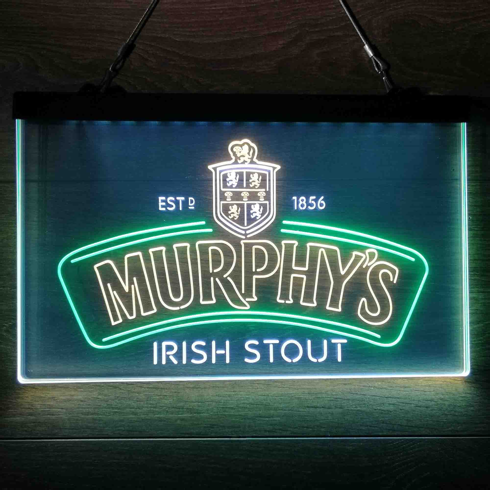 Murphy's Irish Stout  Neon 3-Color LED Sign - Image 4