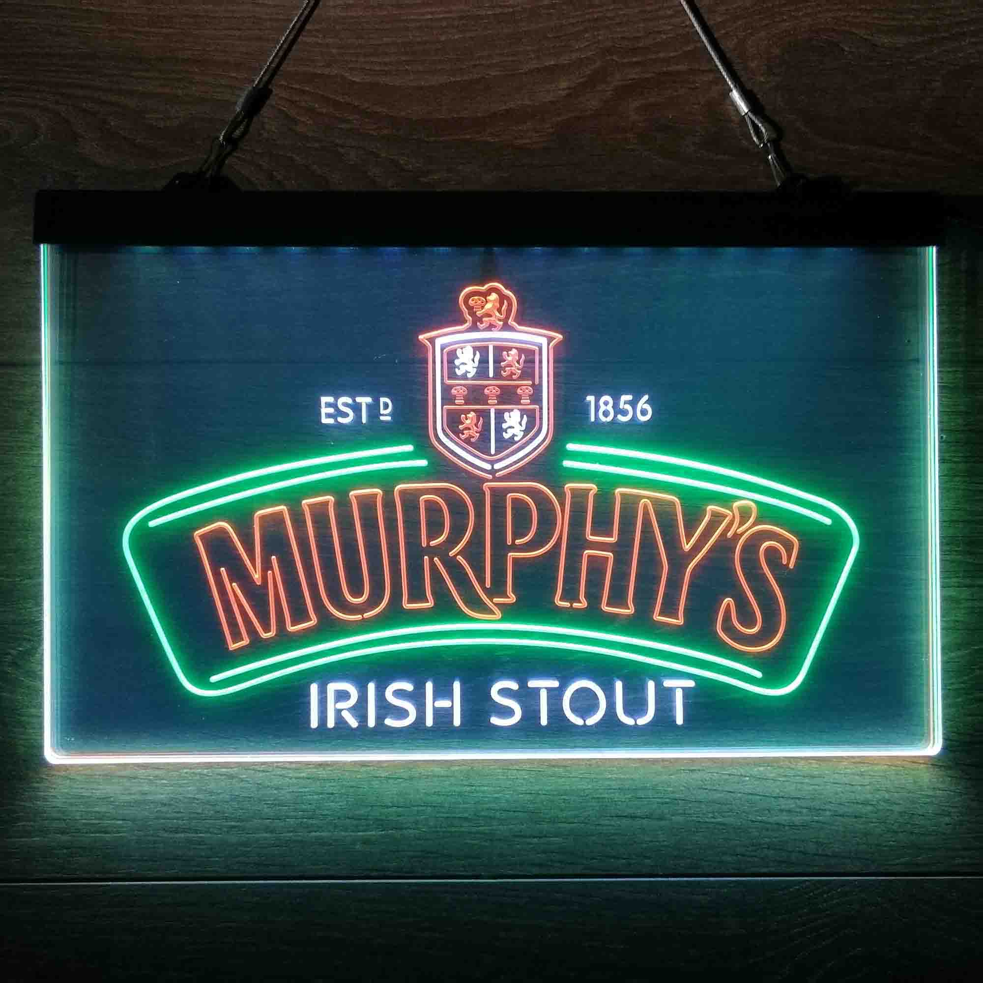 Murphy's Irish Stout  Neon 3-Color LED Sign - Image 5