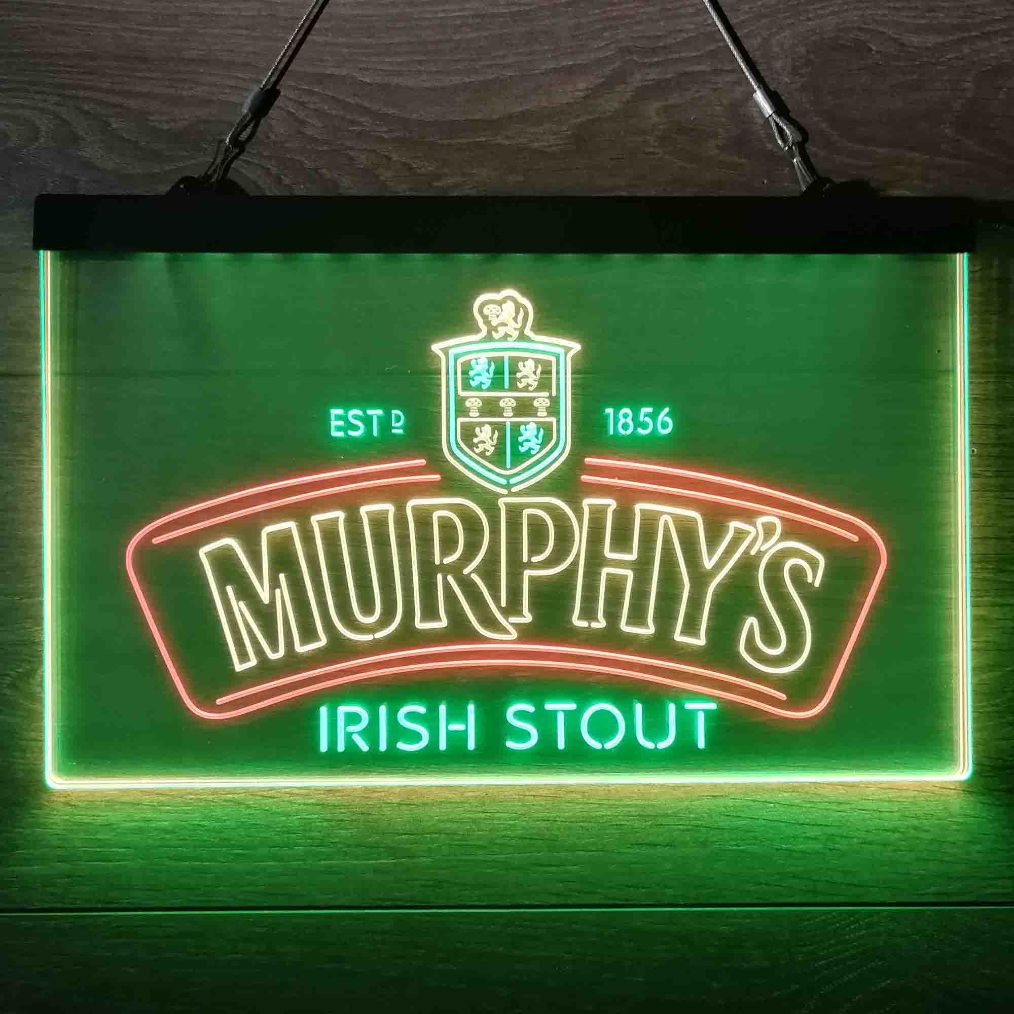 Murphy's Irish Stout  Neon 3-Color LED Sign - Image 6