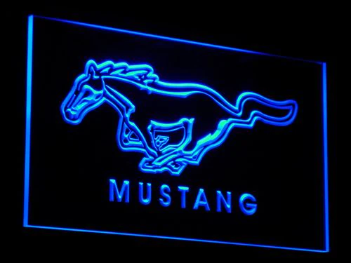 Mustang Ford LED Neon Sign