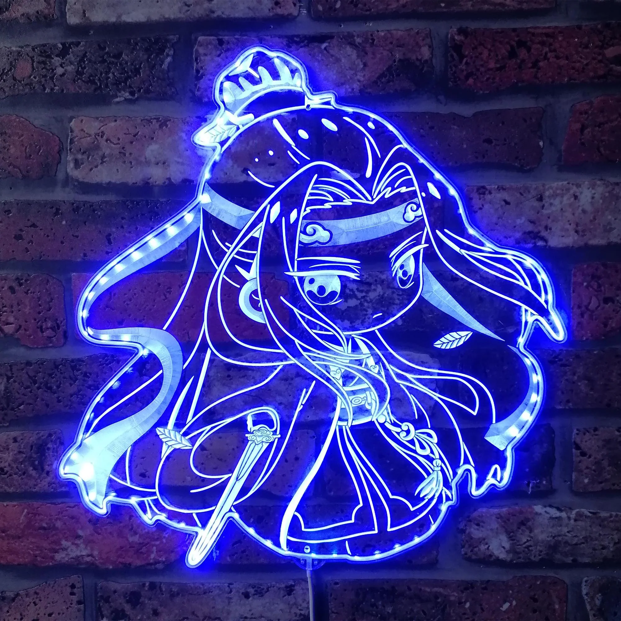 Mxtx Grandmaster of Demonic Cultivation Neon LED Sign with Dynamic RGB Colors