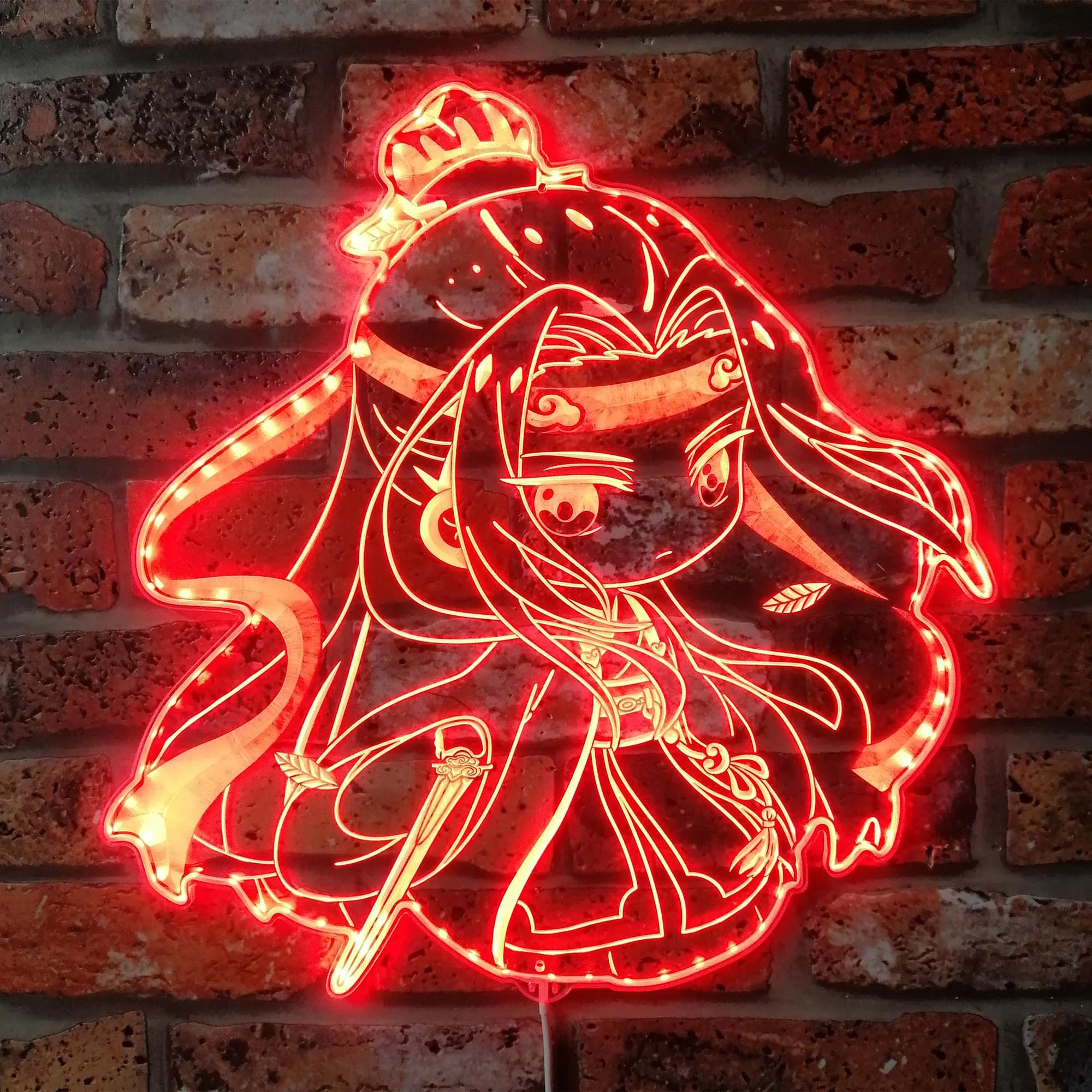 Mxtx Grandmaster of Demonic Cultivation Neon LED Sign with Dynamic RGB Colors - Image 4