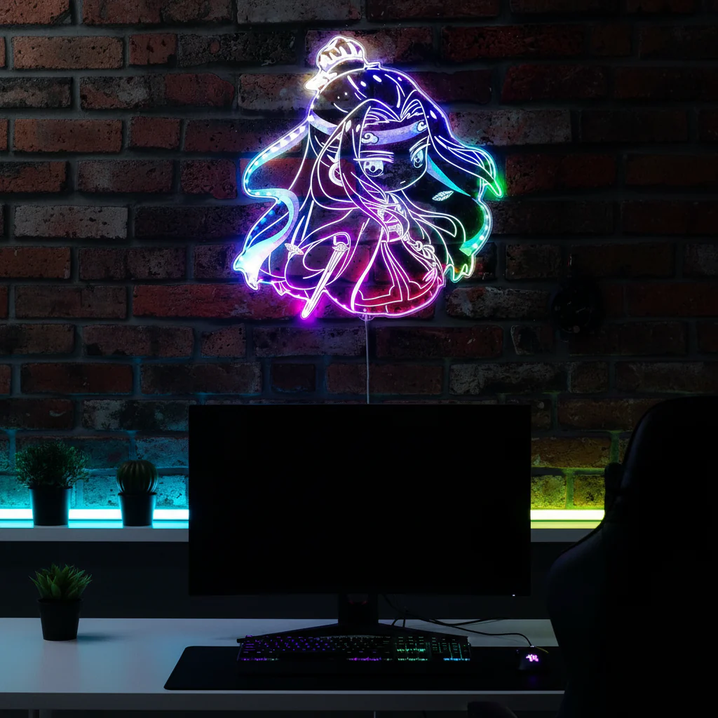 Mxtx Grandmaster of Demonic Cultivation Neon LED Sign with Dynamic RGB Colors - Image 8
