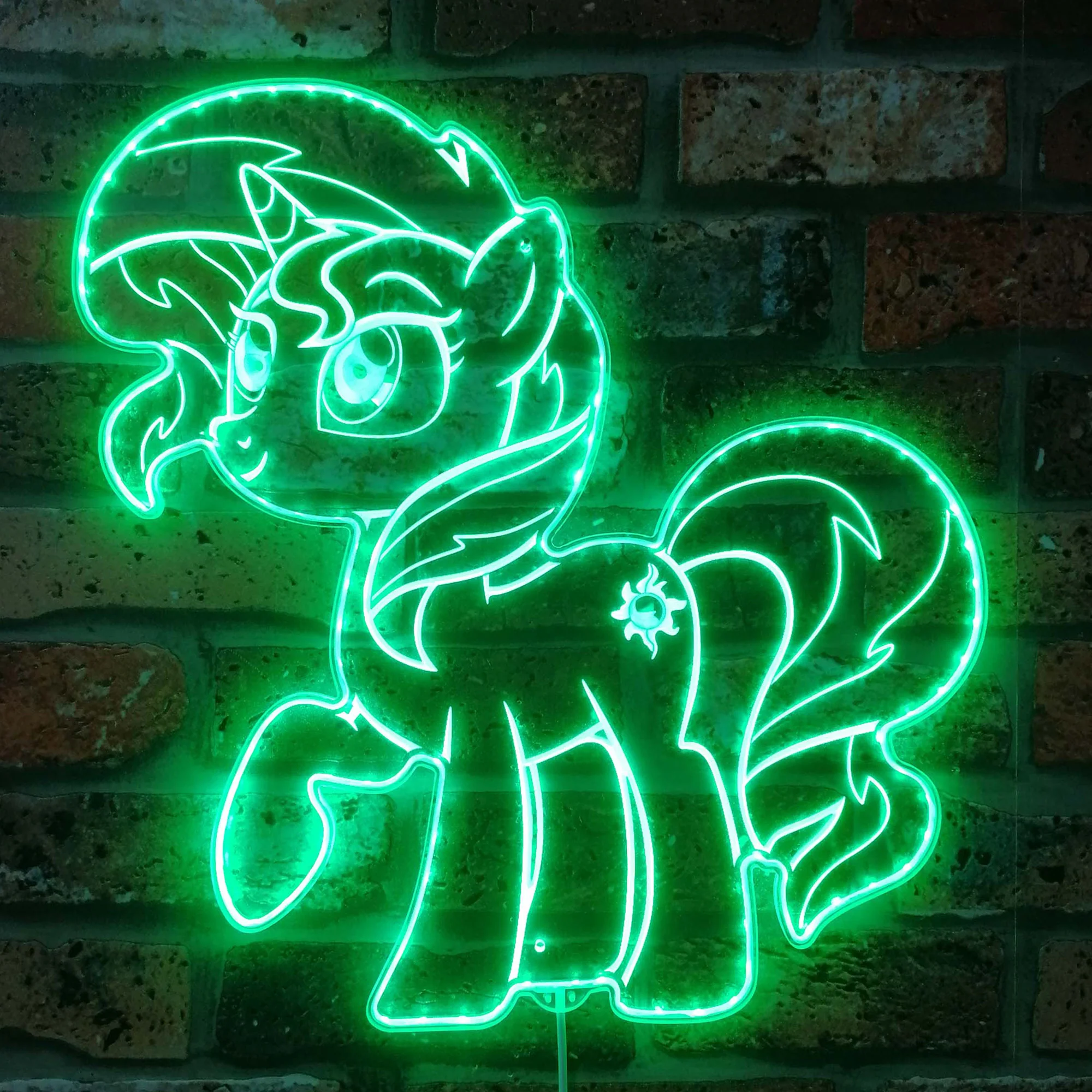 My Little Pony Sunset Shimmer Neon LED Sign with Dynamic RGB Colors - Image 6