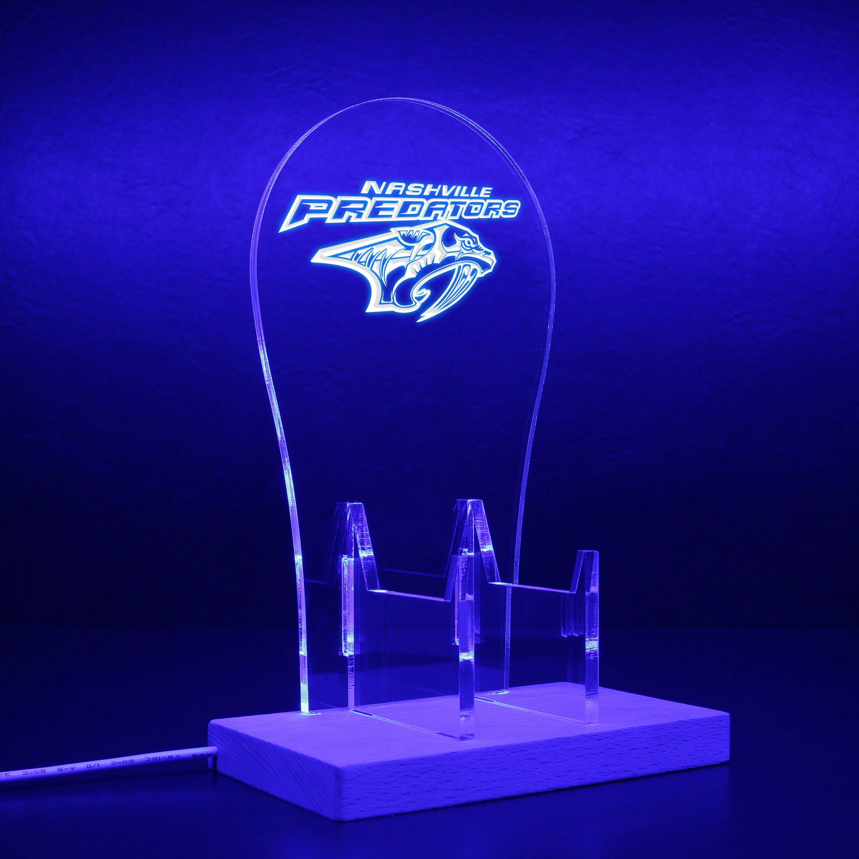 Nashville Predators LED Gaming Headset Controller Stand - Image 9