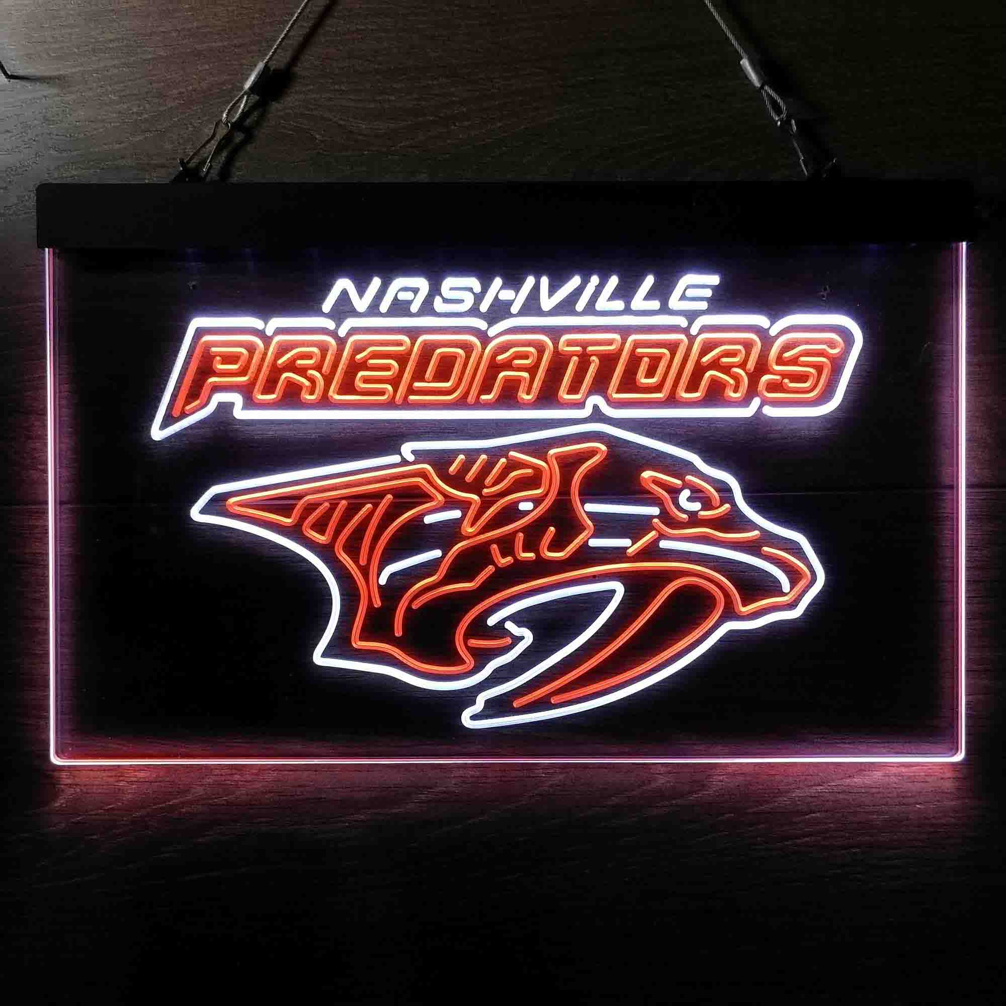 Nashville Predators LED Neon Sign - Image 3