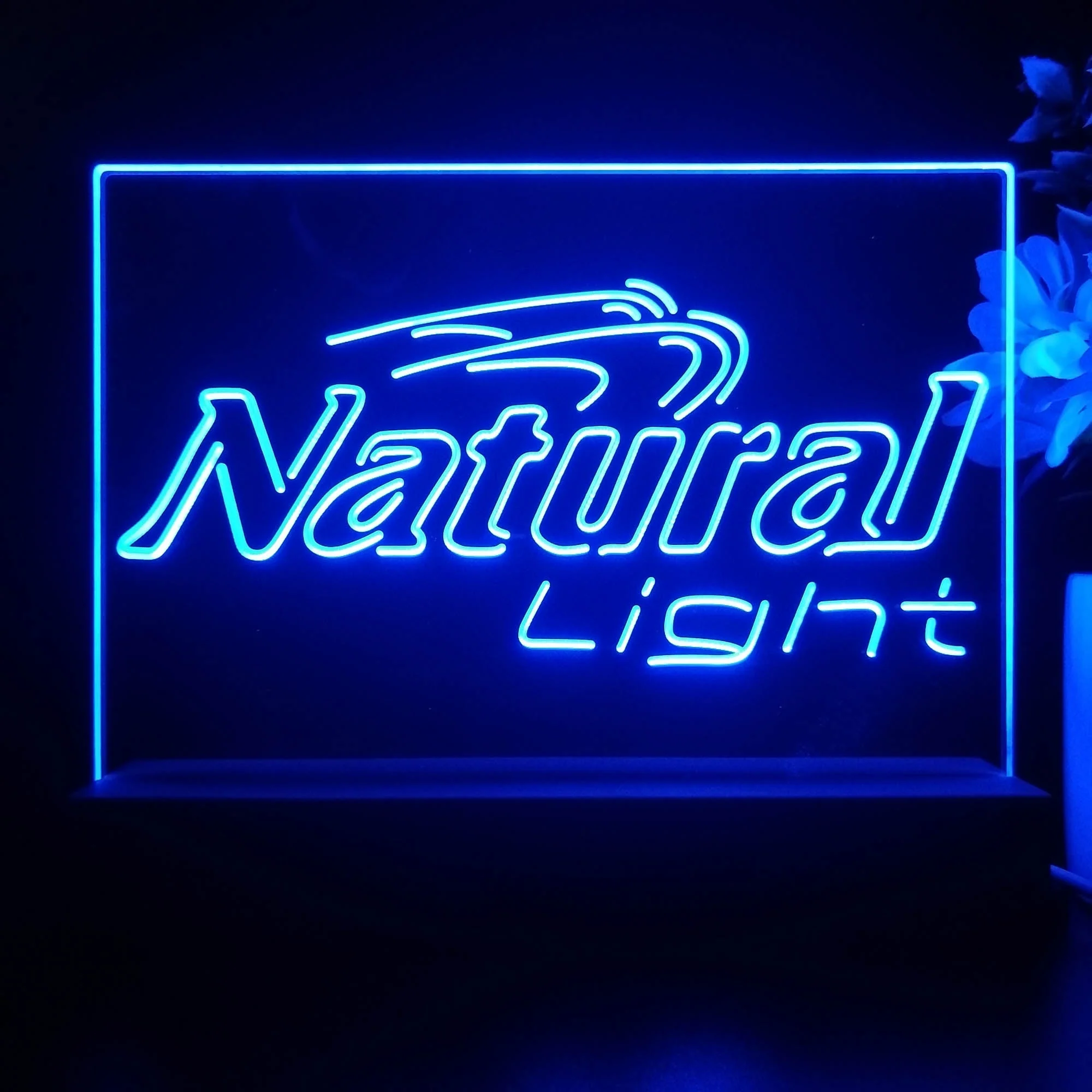 Natural Light Beer Bar Gift Neon Sign Pub Bar Lamp - Image 3