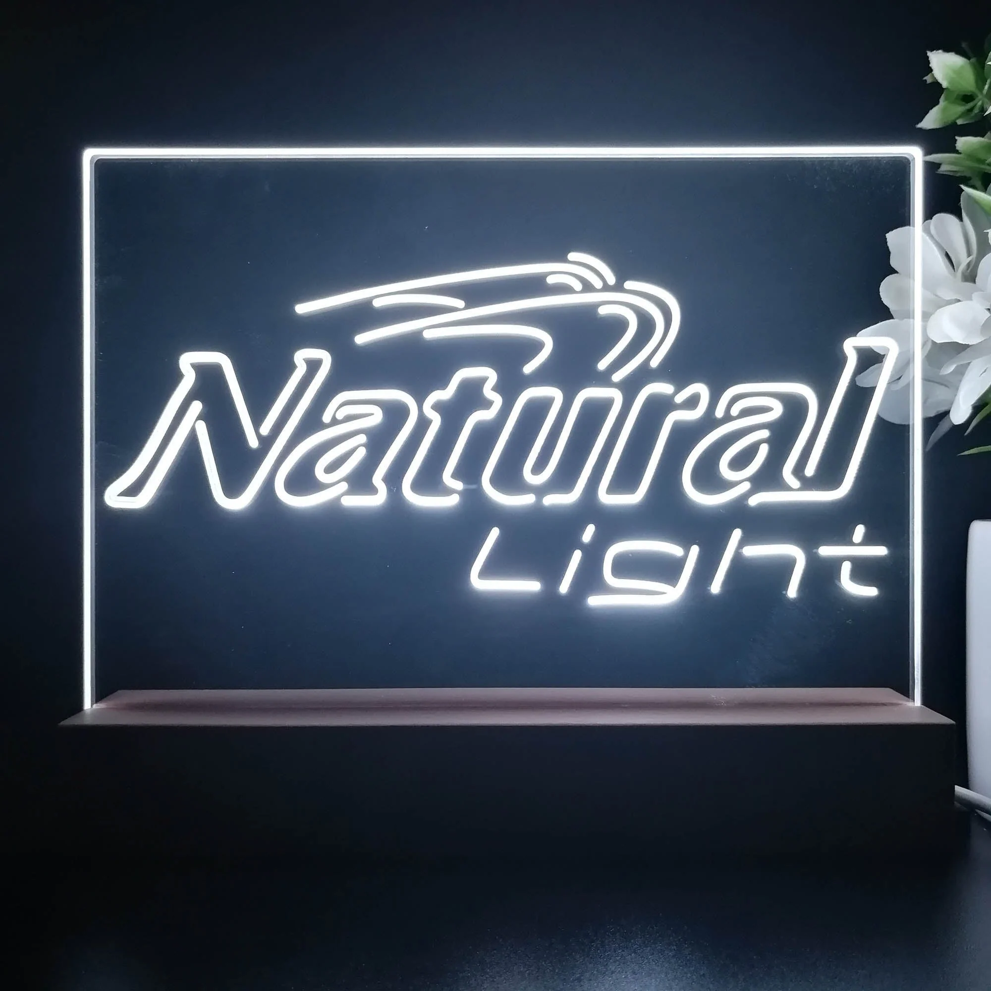 Natural Light Beer Bar Gift Neon Sign Pub Bar Lamp - Image 4
