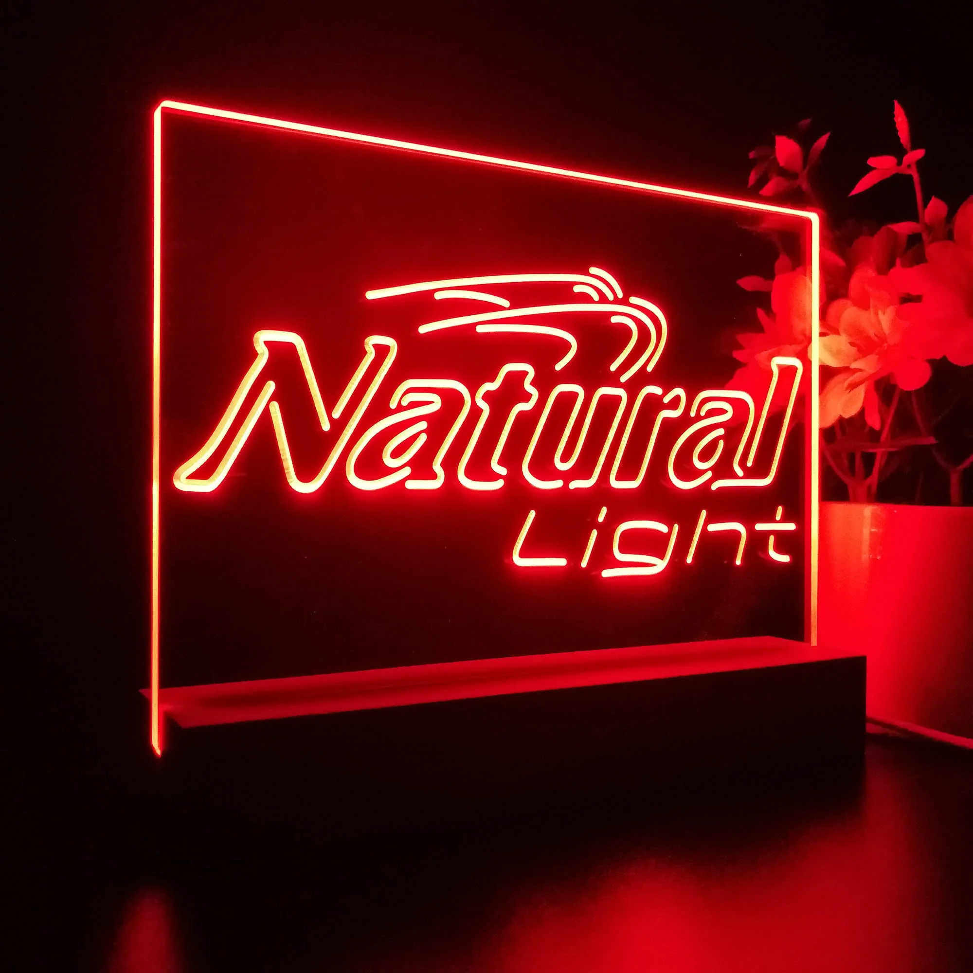Natural Light Beer Bar Gift Neon Sign Pub Bar Lamp - Image 5