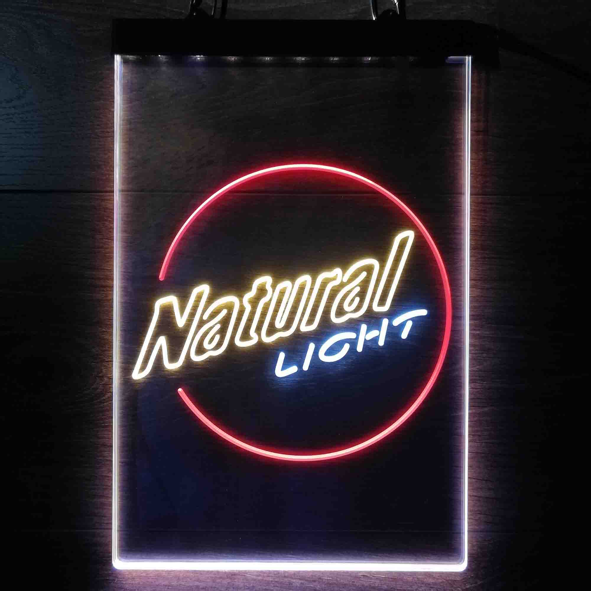 Natural Light Circle Bar Neon LED Sign 3 Colors - Image 10