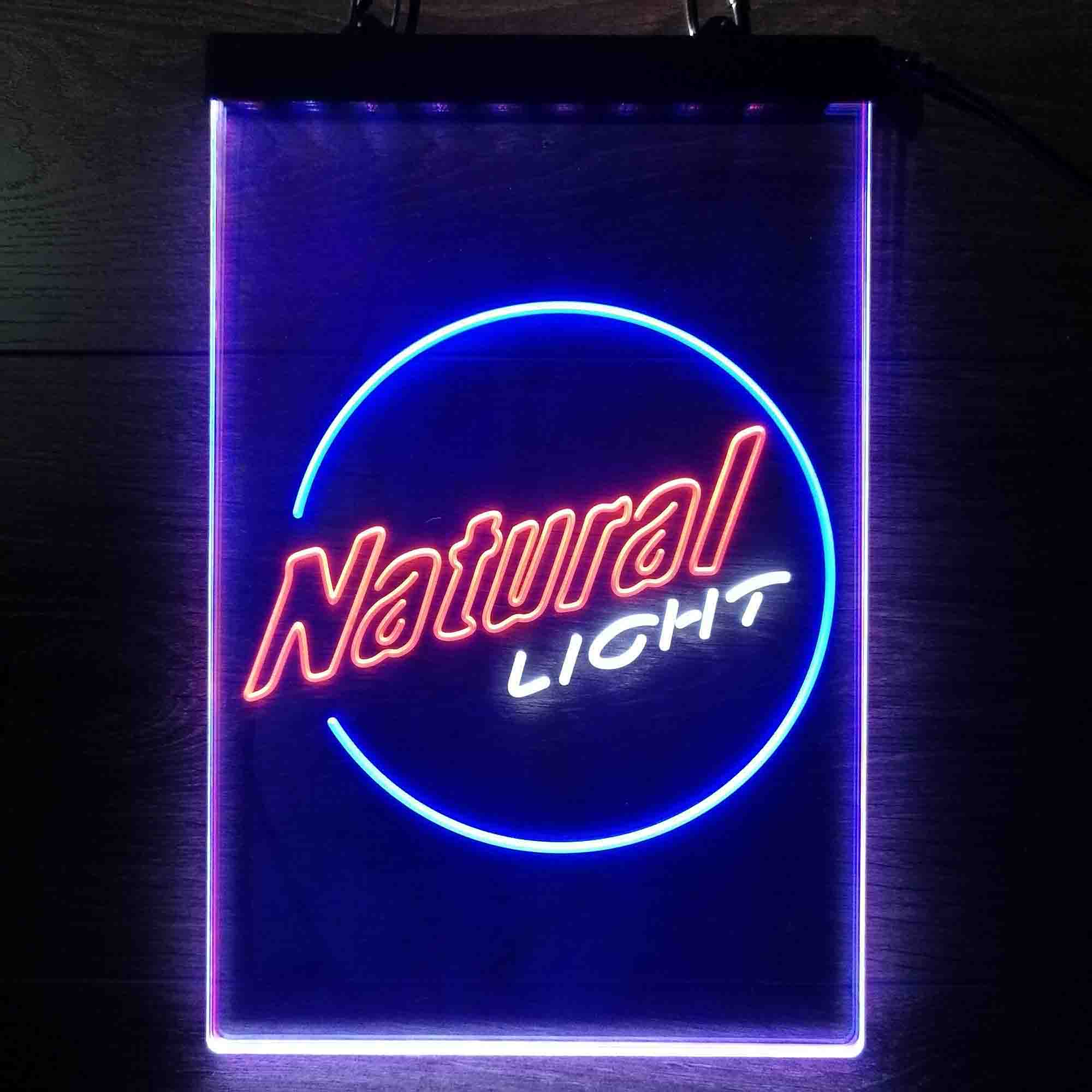 Natural Light Circle Bar Neon LED Sign 3 Colors - Image 5